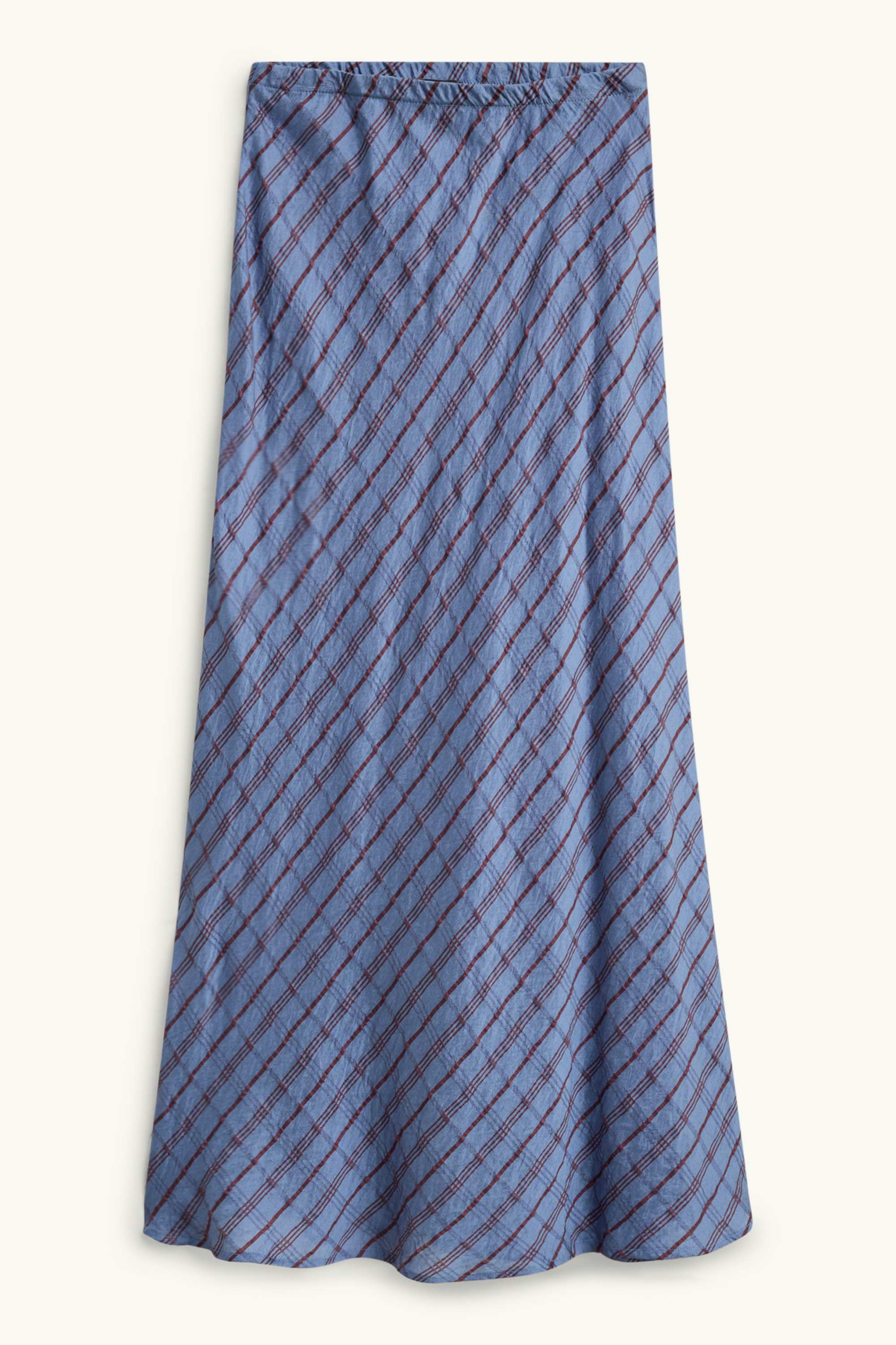 Skirt - patterned blue