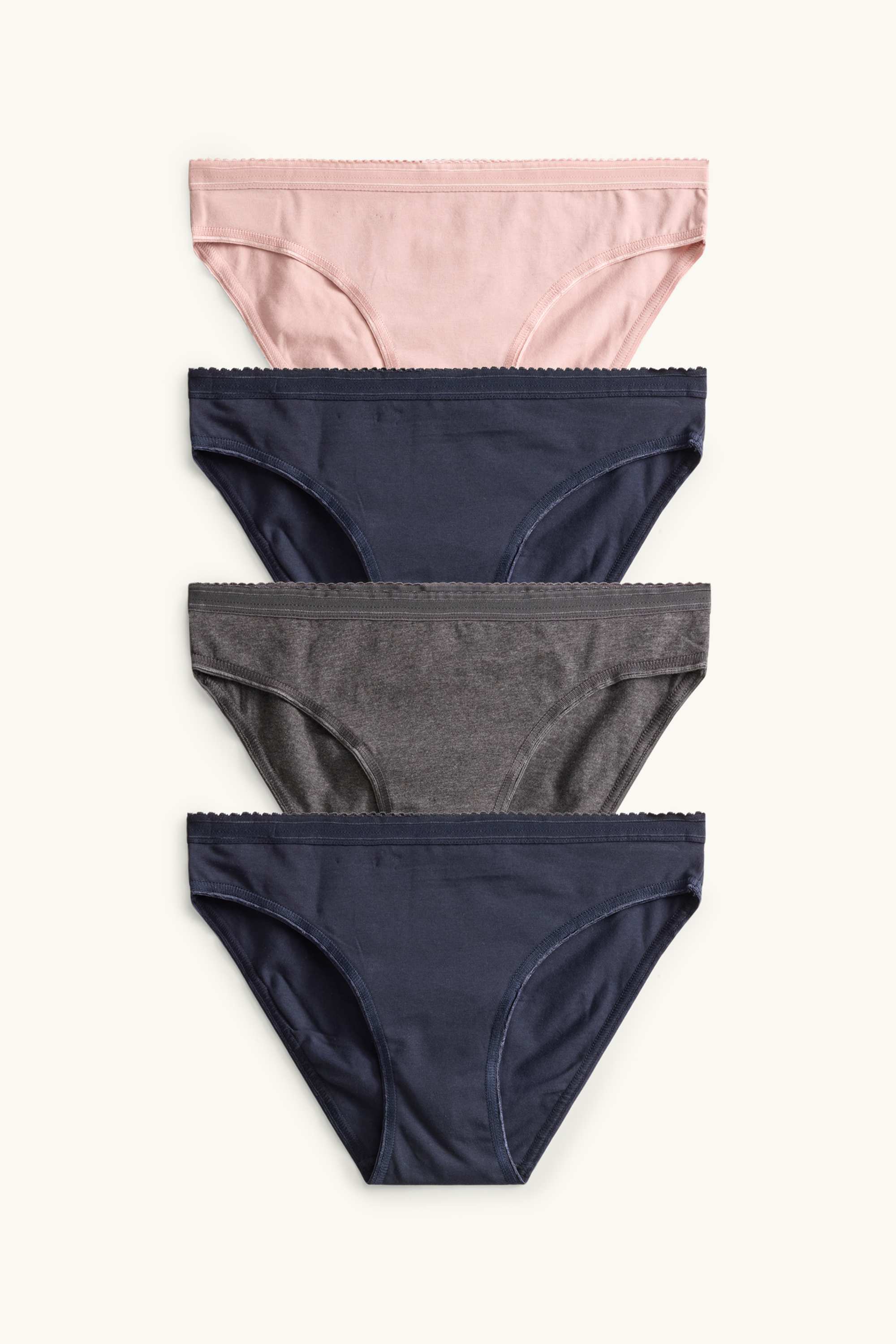 Multipack of 4 - knickers dark blue