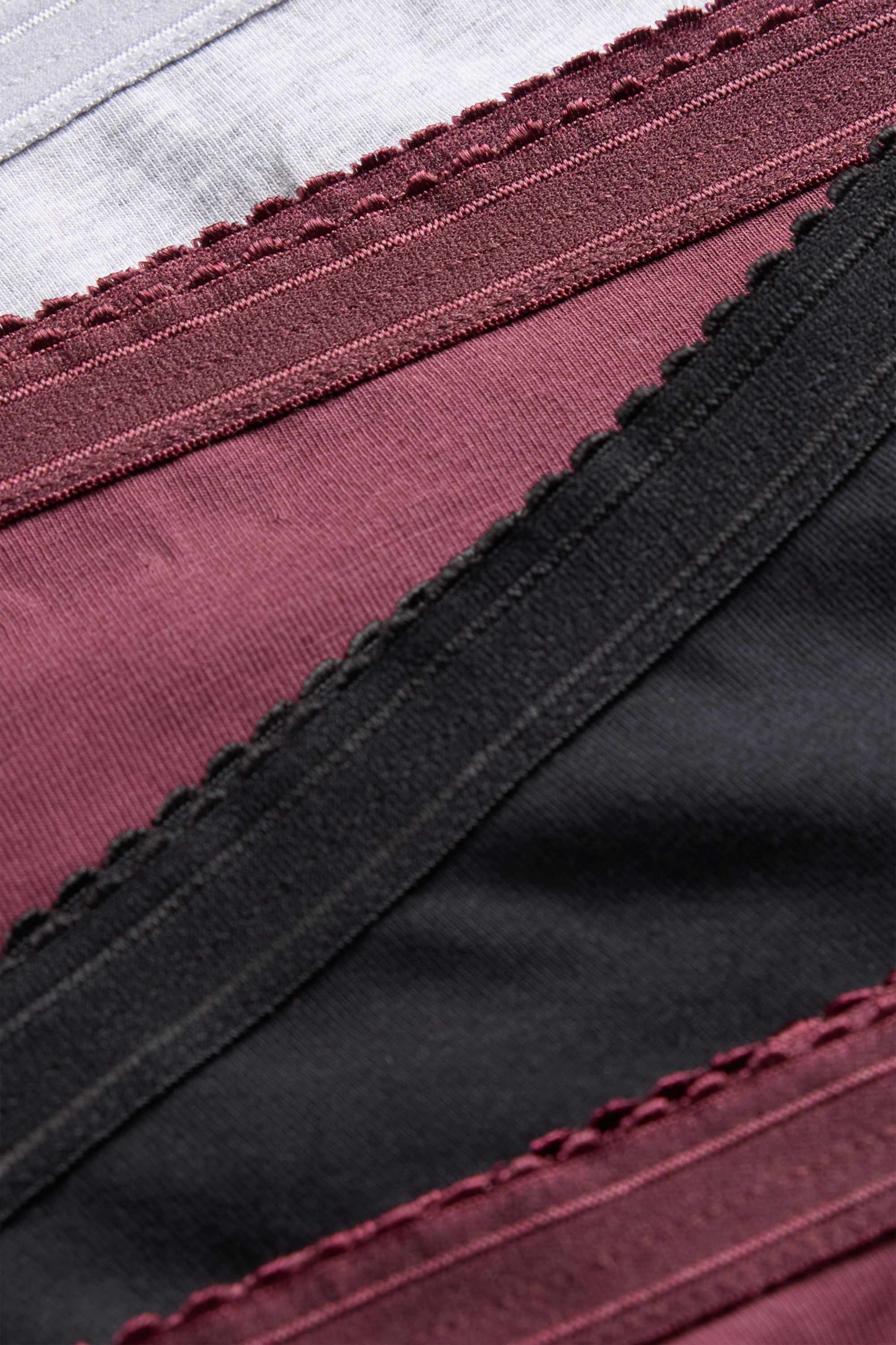 Multipack of 4 - knickers bordeaux