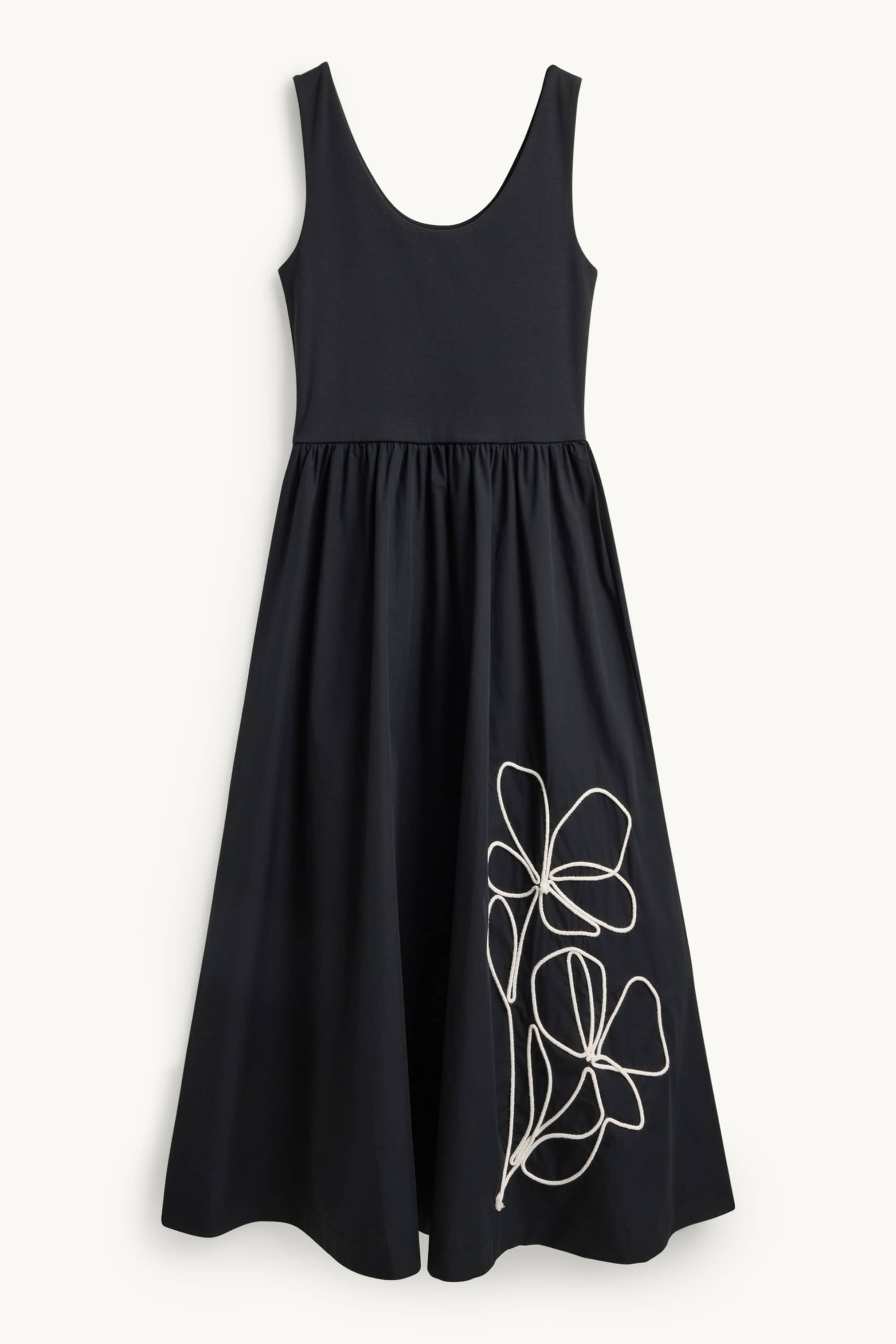 Fit & flare dress black