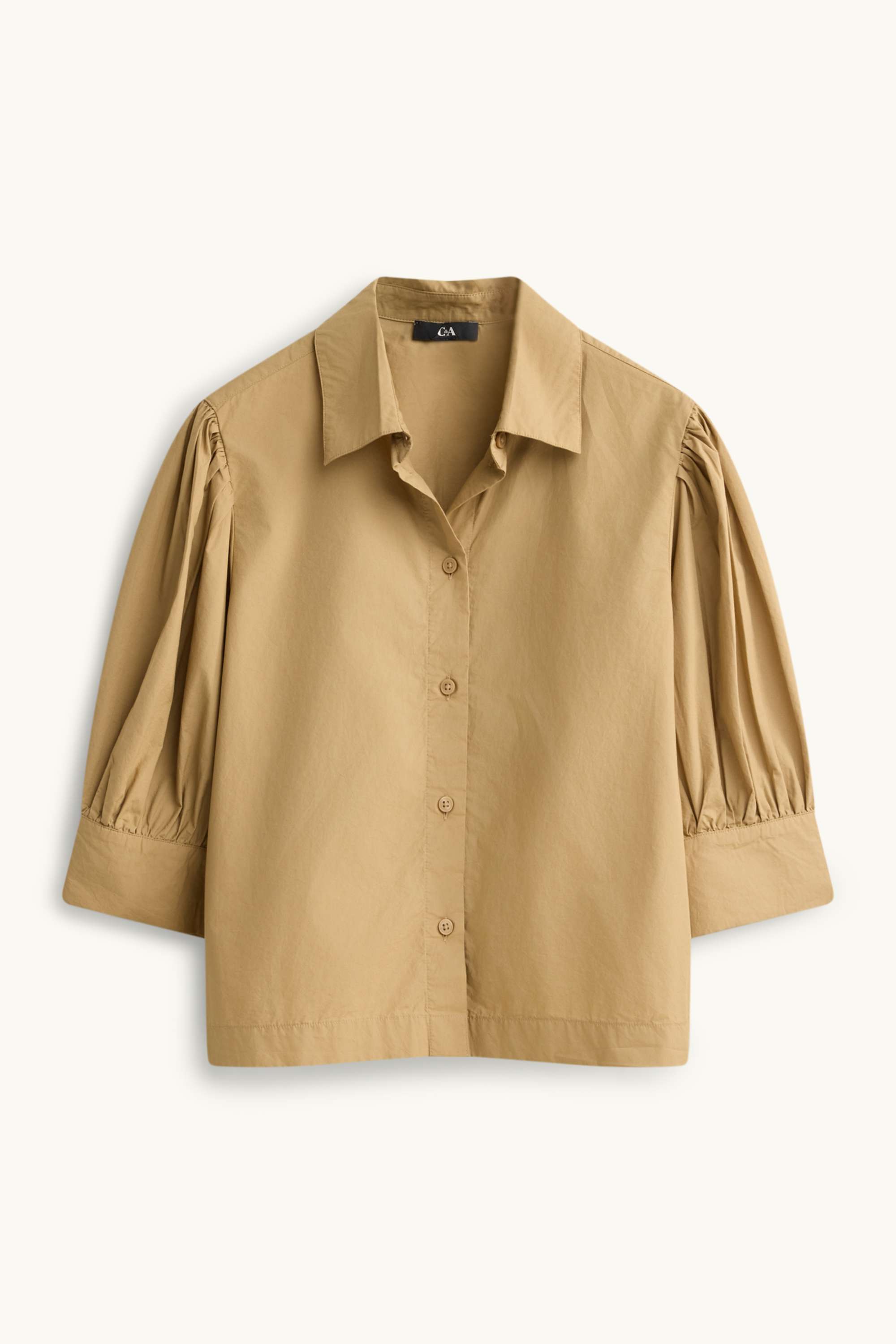 Shirt blouse beige