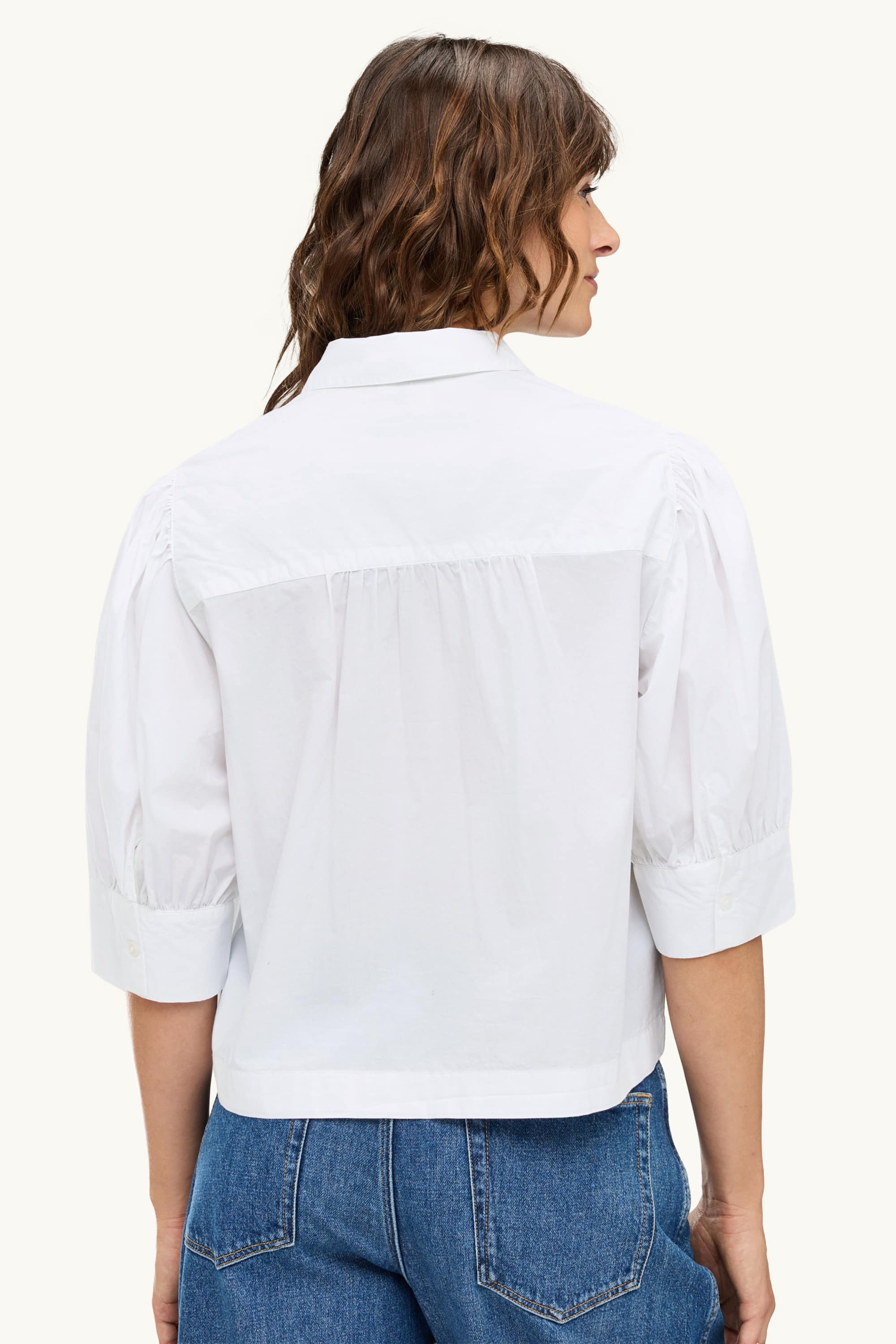 Shirt blouse snow white