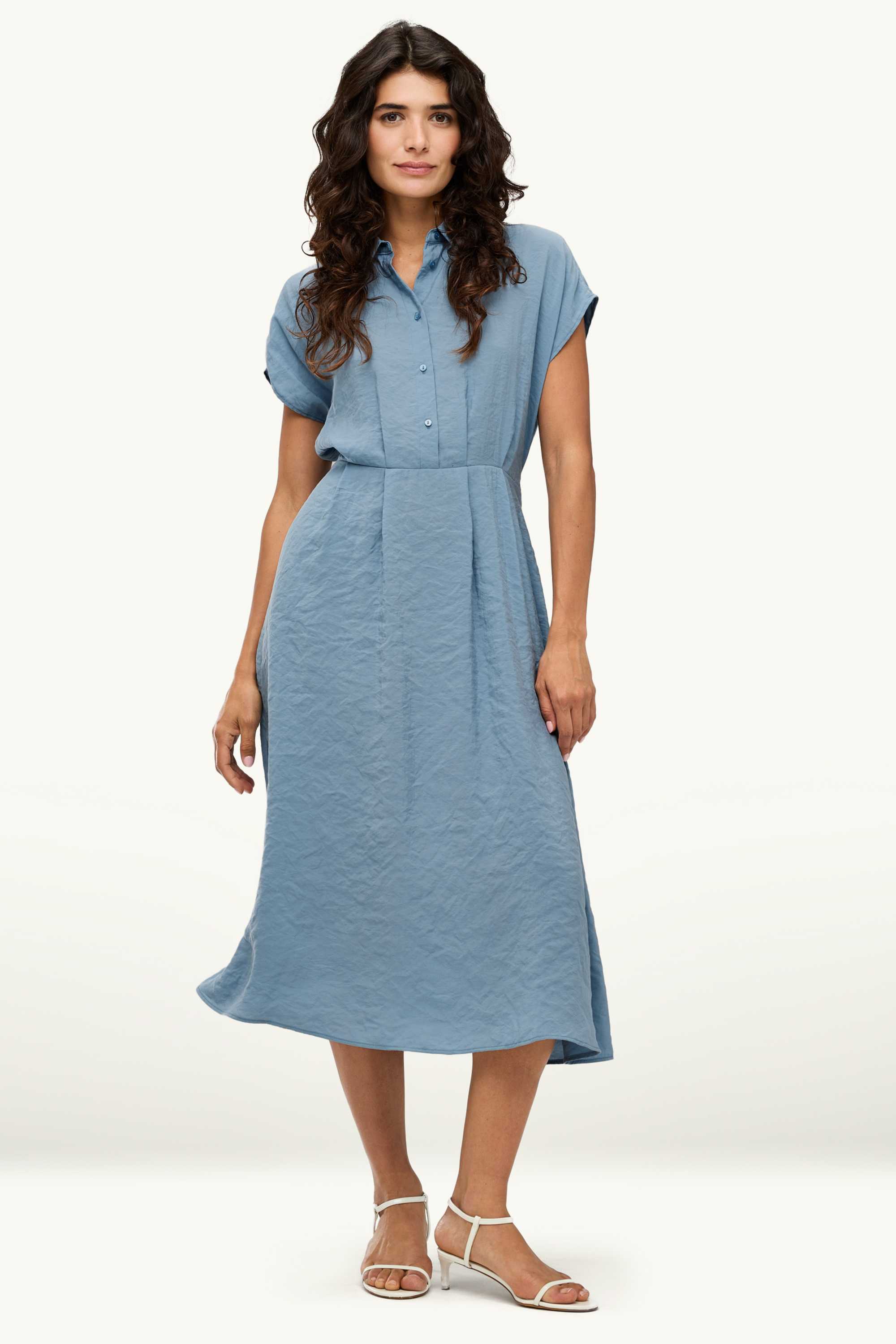 Dress - straight fit light blue