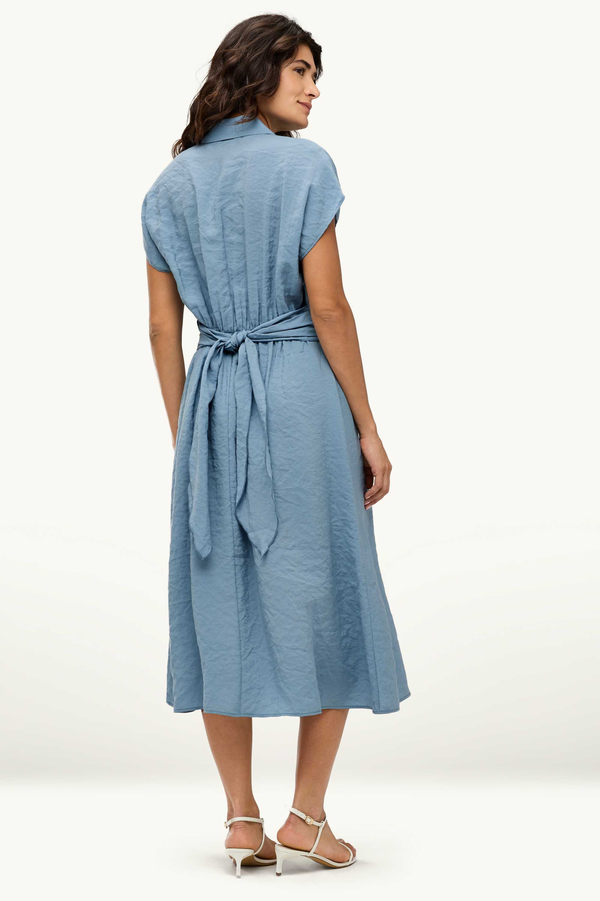 Dress - straight fit light blue