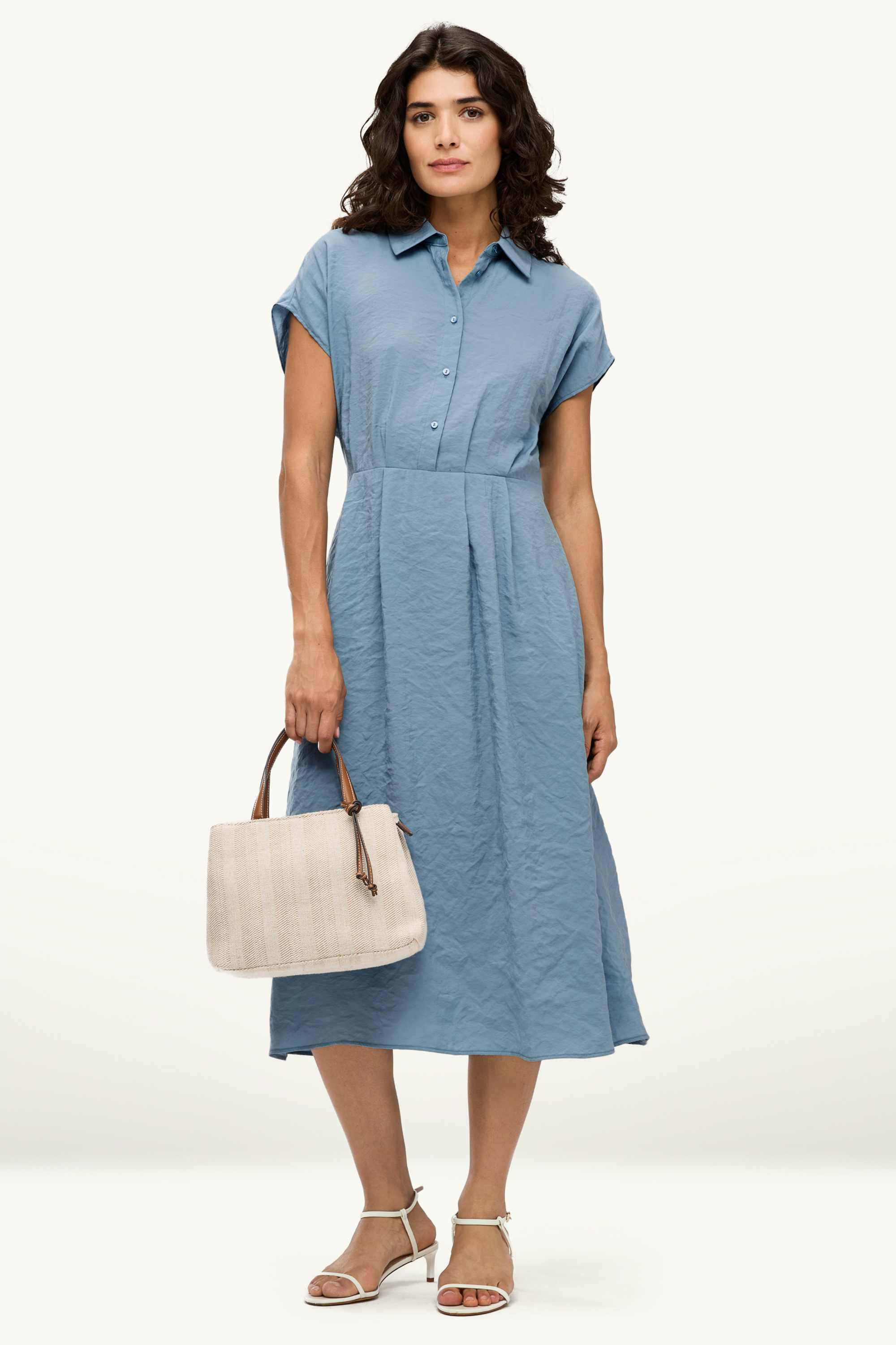 Dress - straight fit light blue