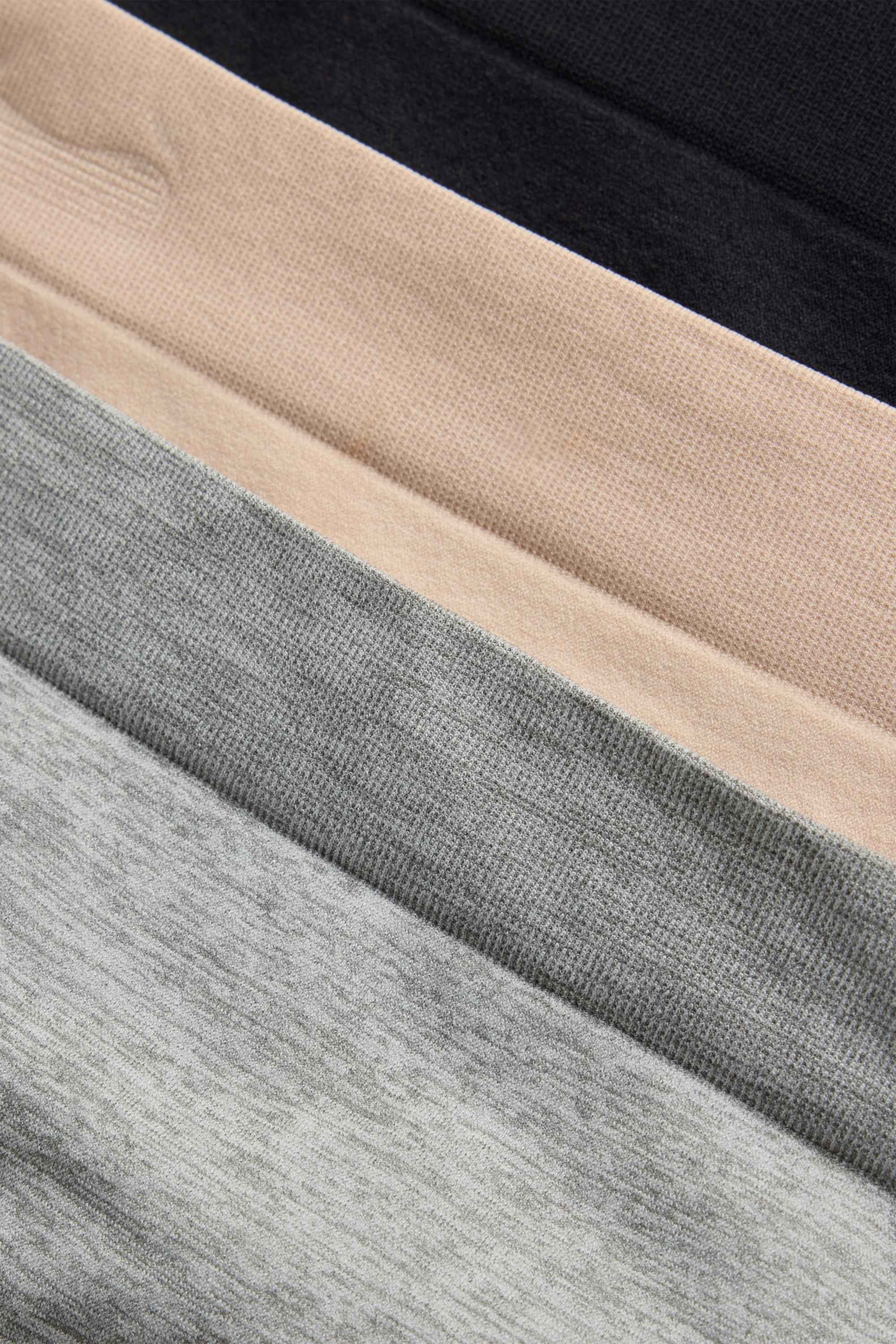 Multipack of 3 - knickers - seamless beige