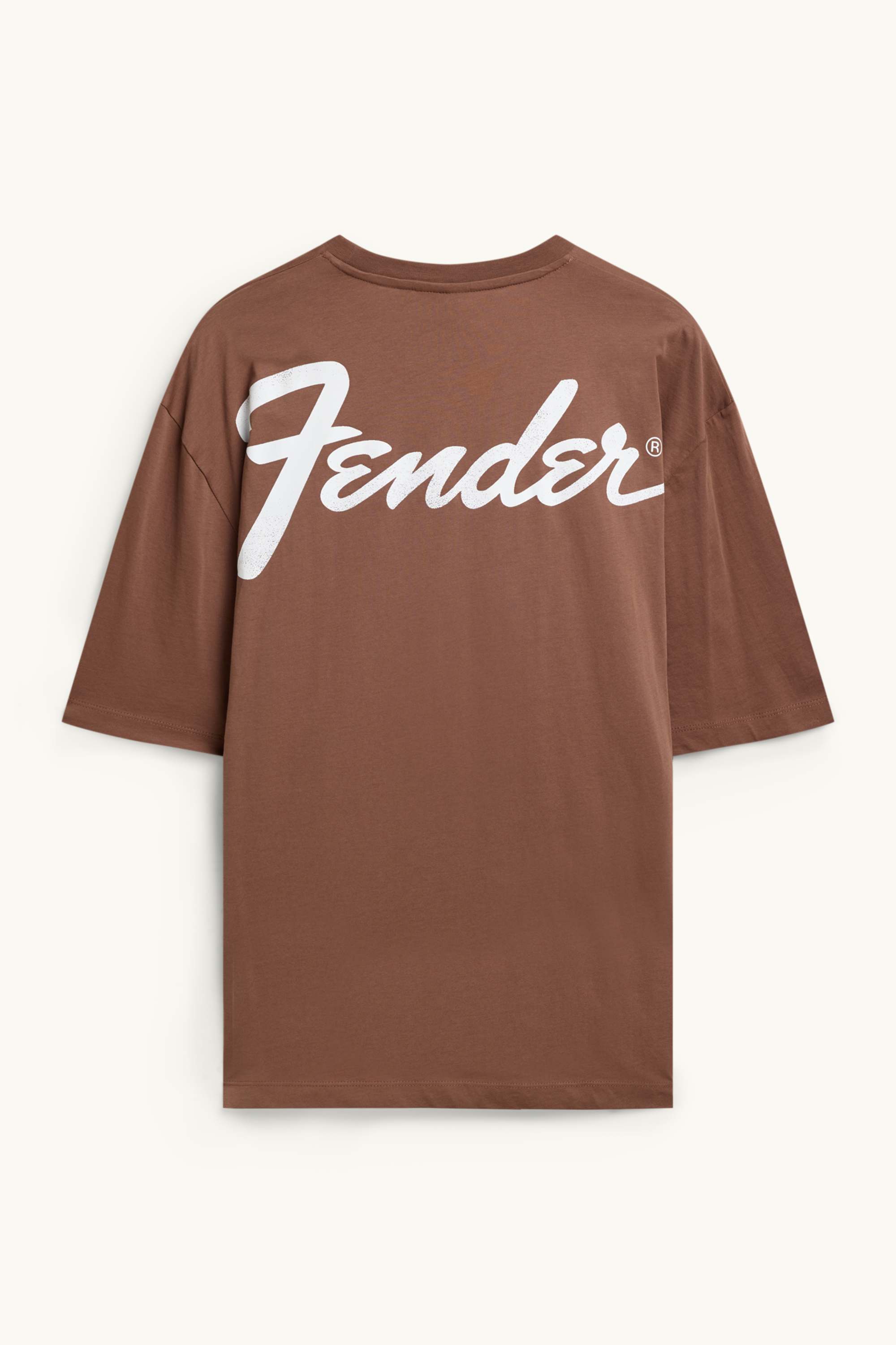 T-shirt - oversized - Fender brown