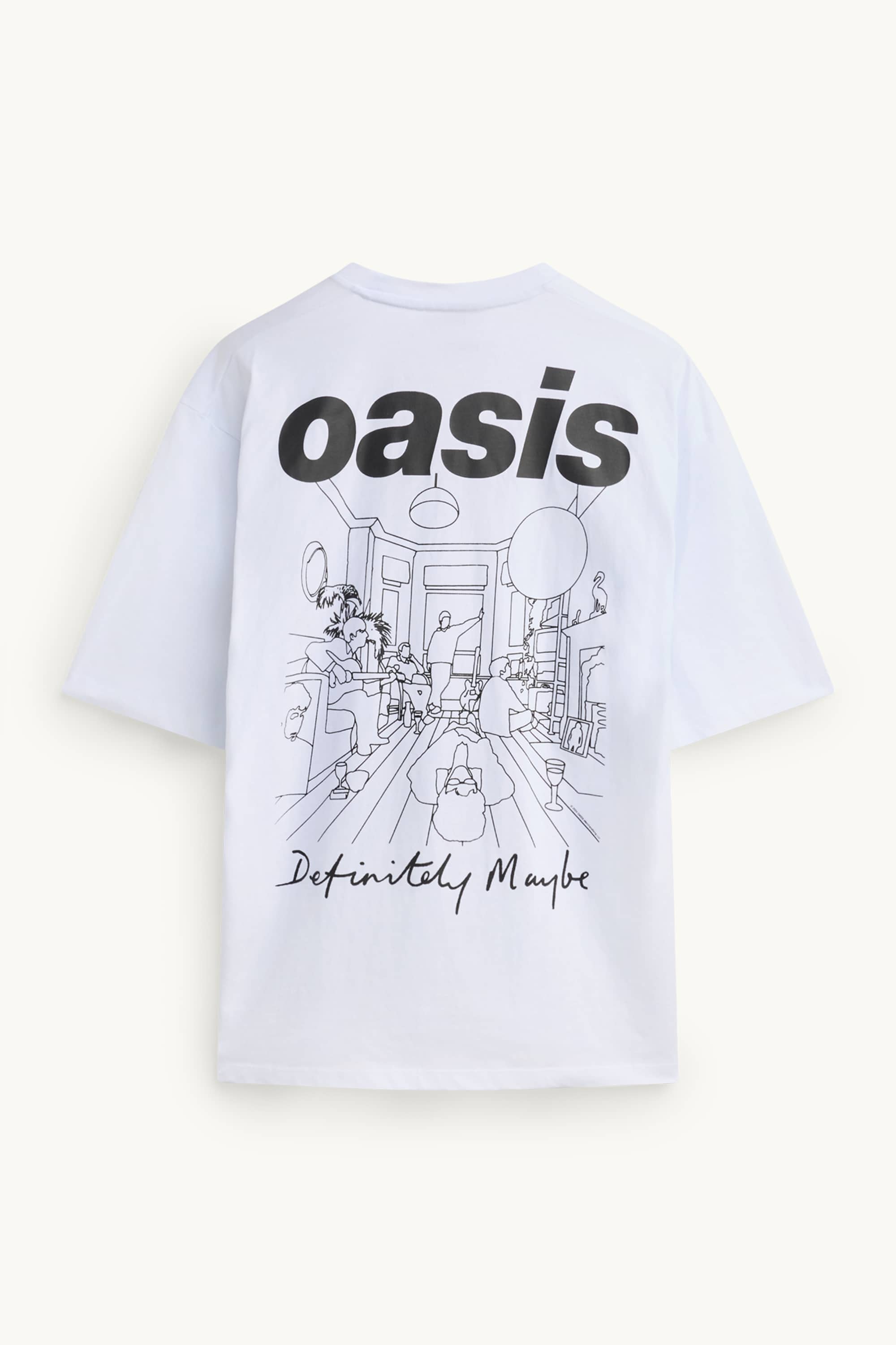 T-shirt - oversized - Oasis white