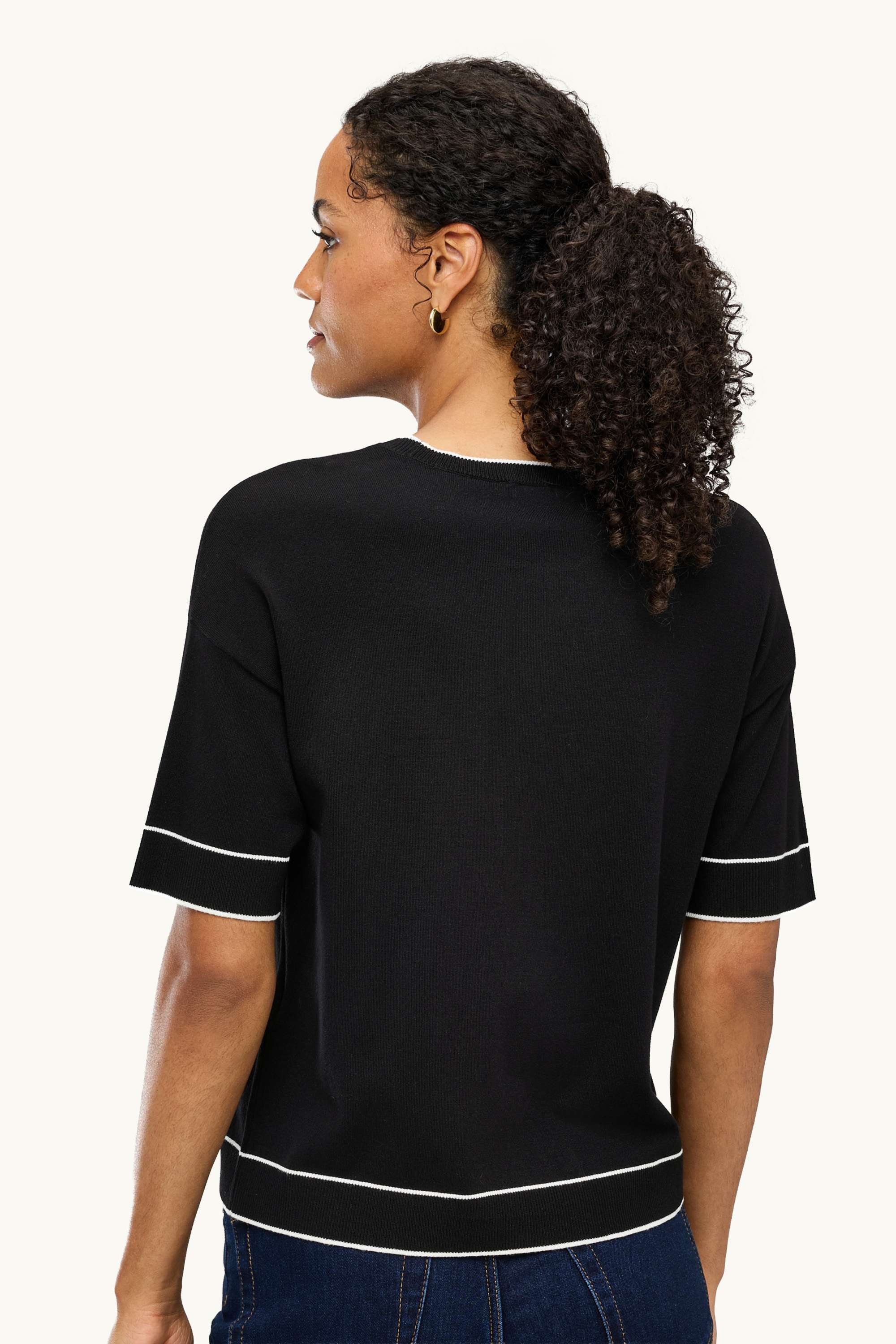 Jumper - short sleeve black