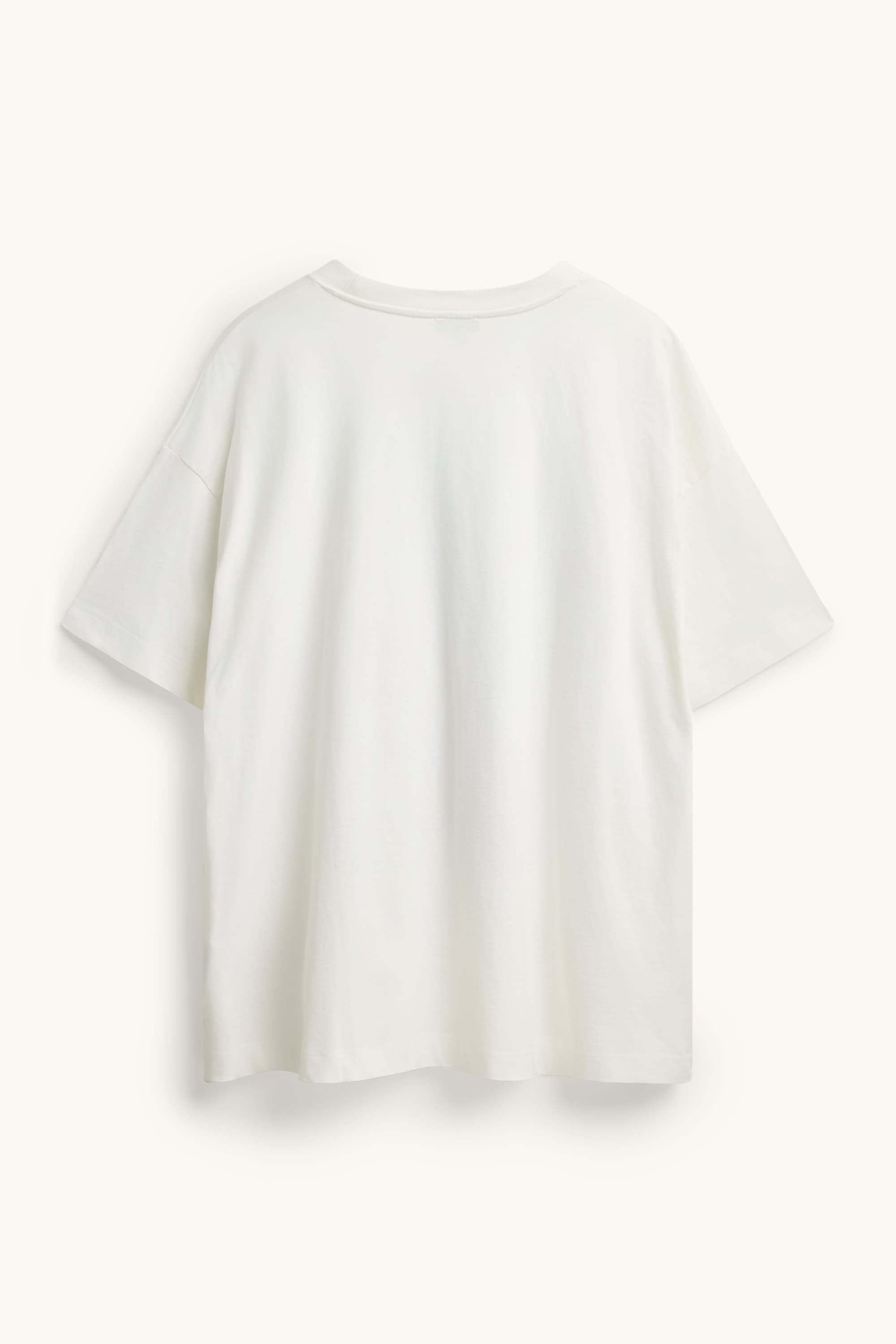 T-shirt - relaxed fit - shiny white