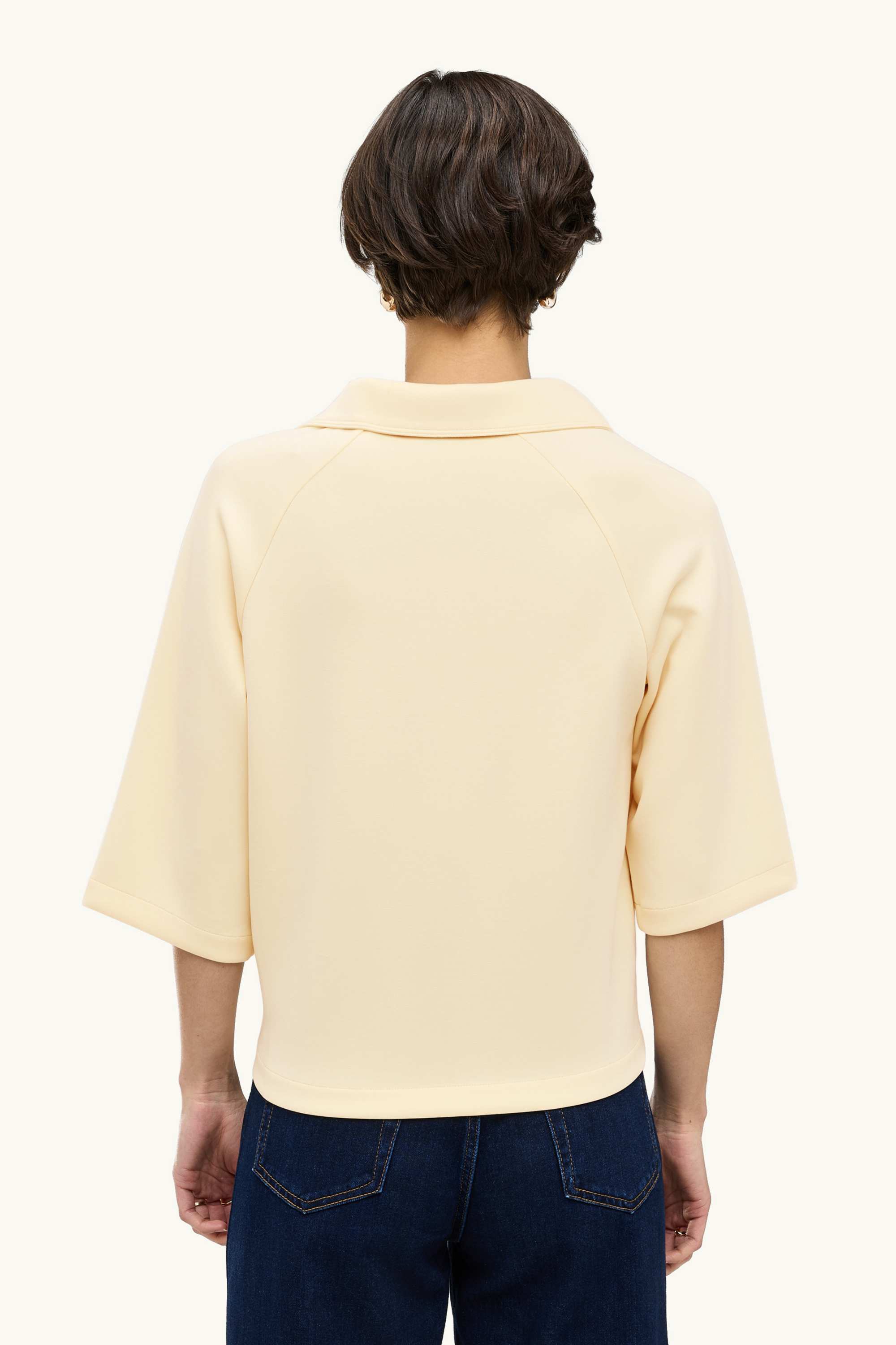 Sweatshirt light yellow