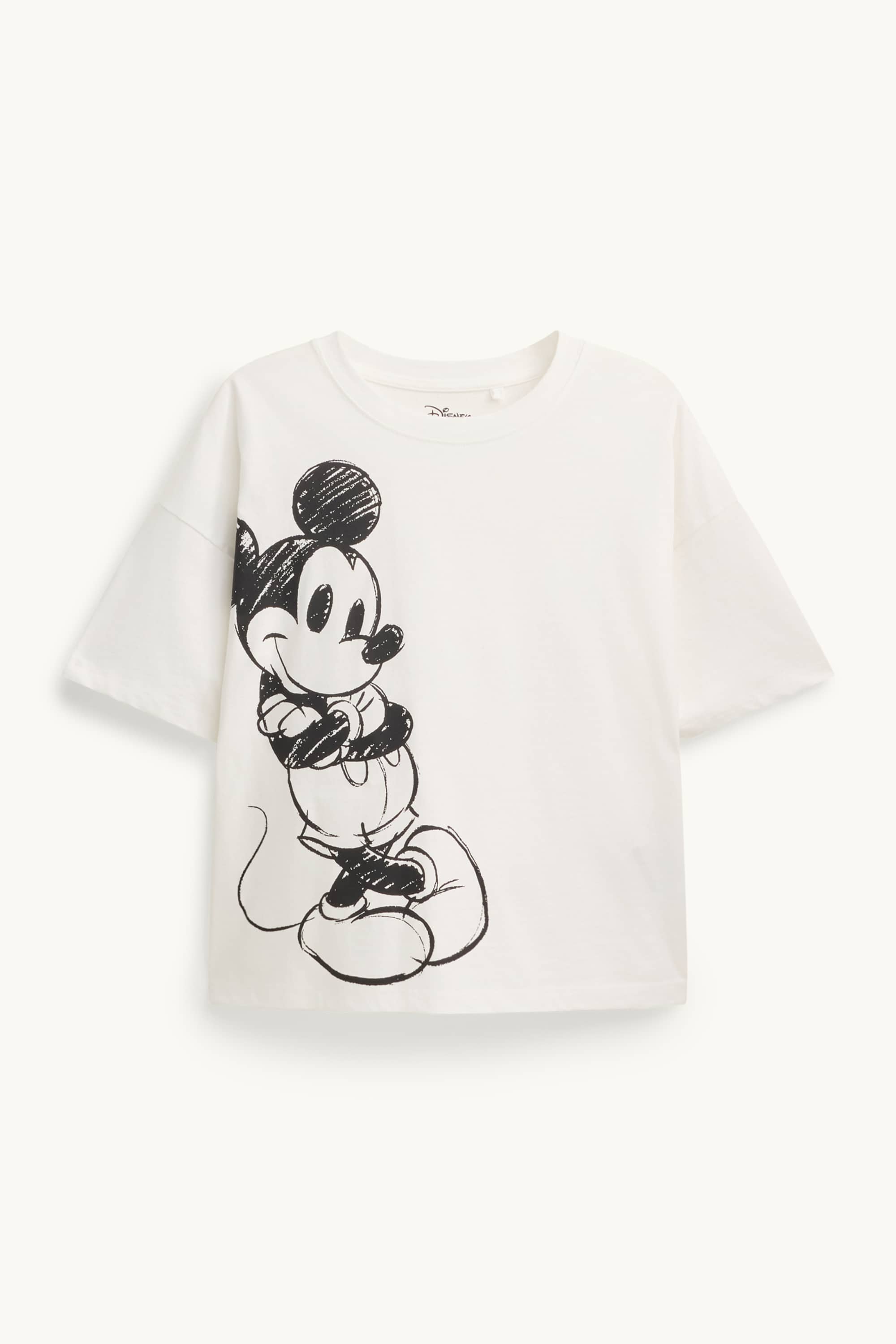 T-shirt - relaxed fit - Mickey Mouse white