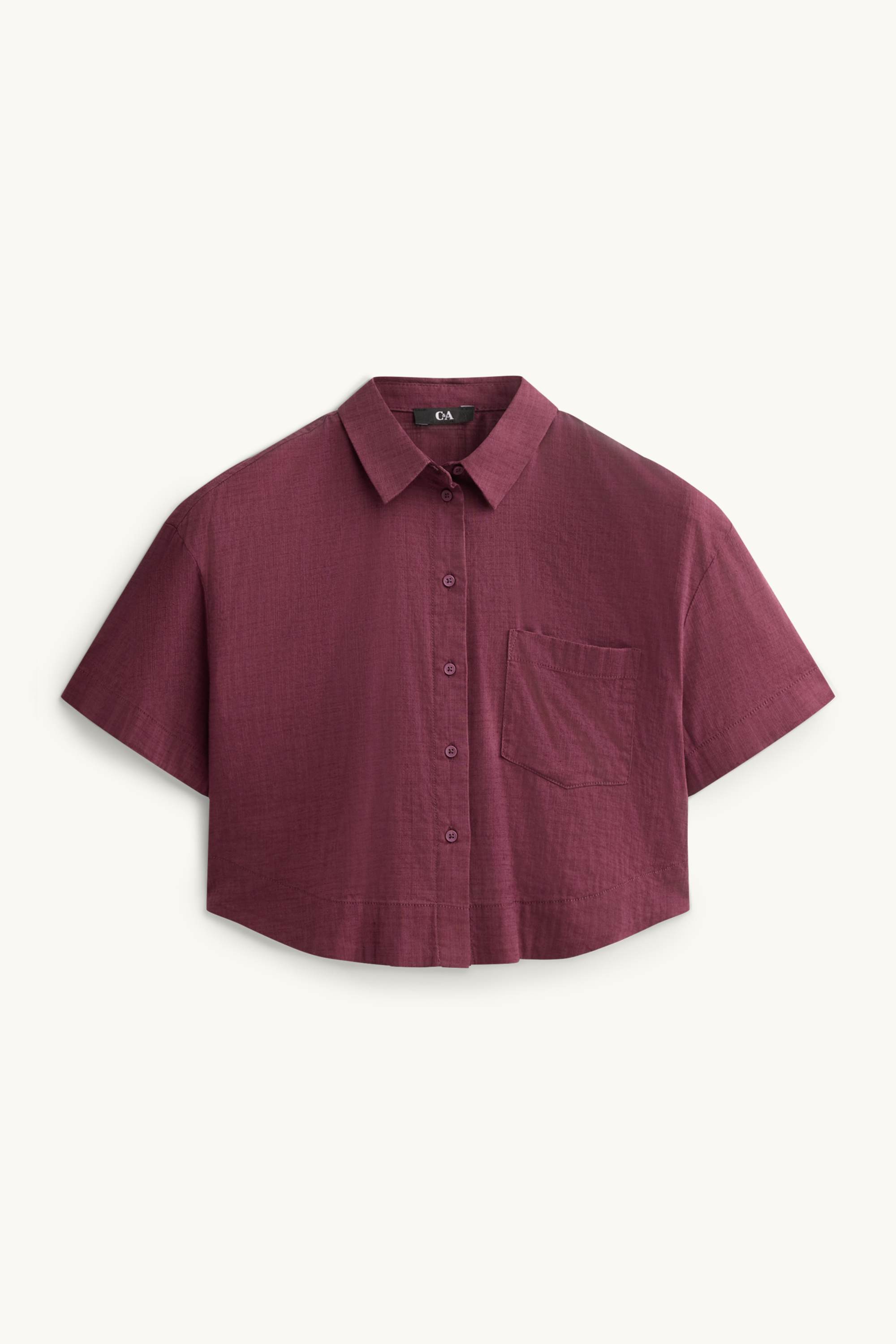 Blouse dark red