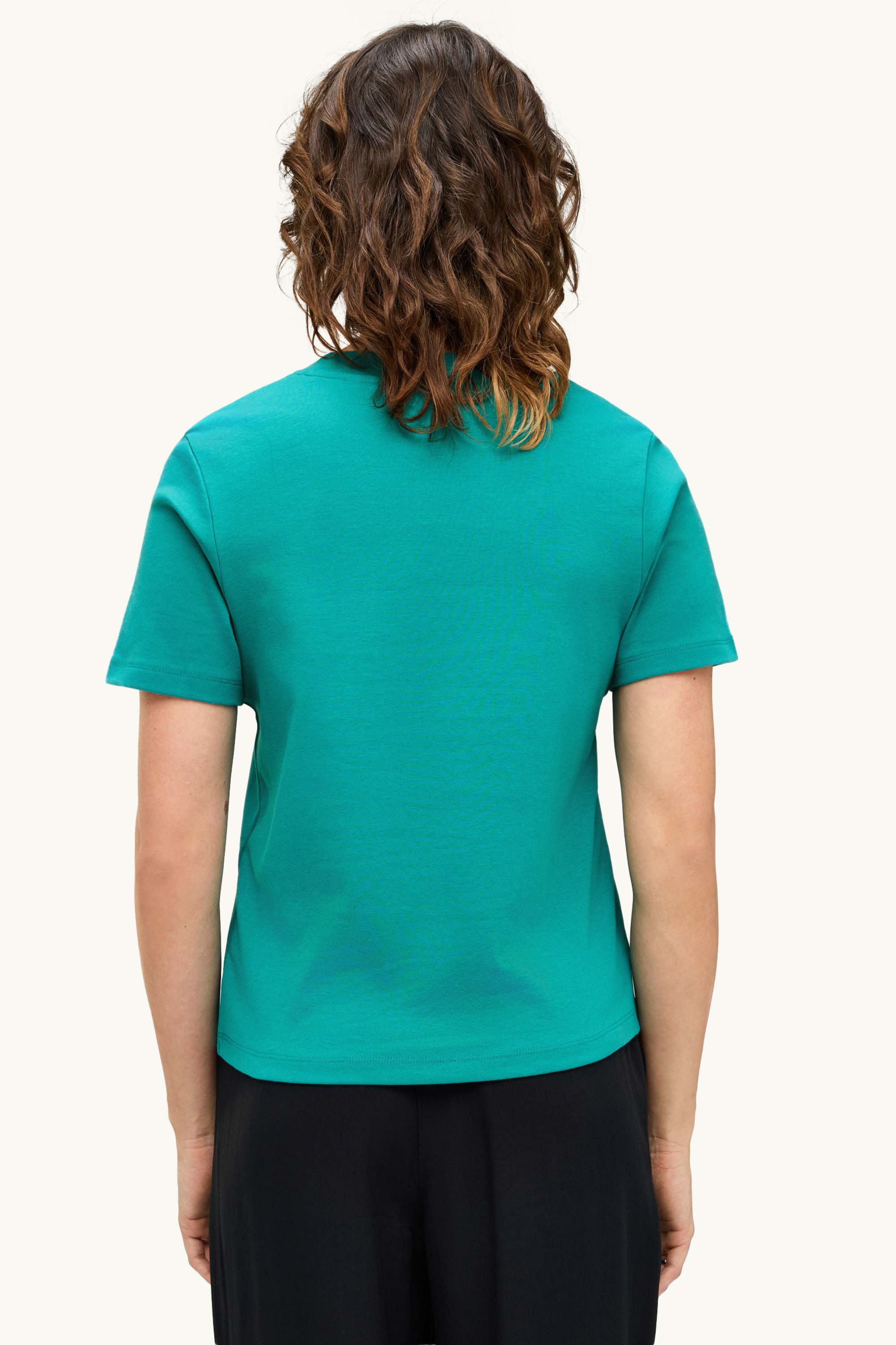 T-shirt - regular fit petrol