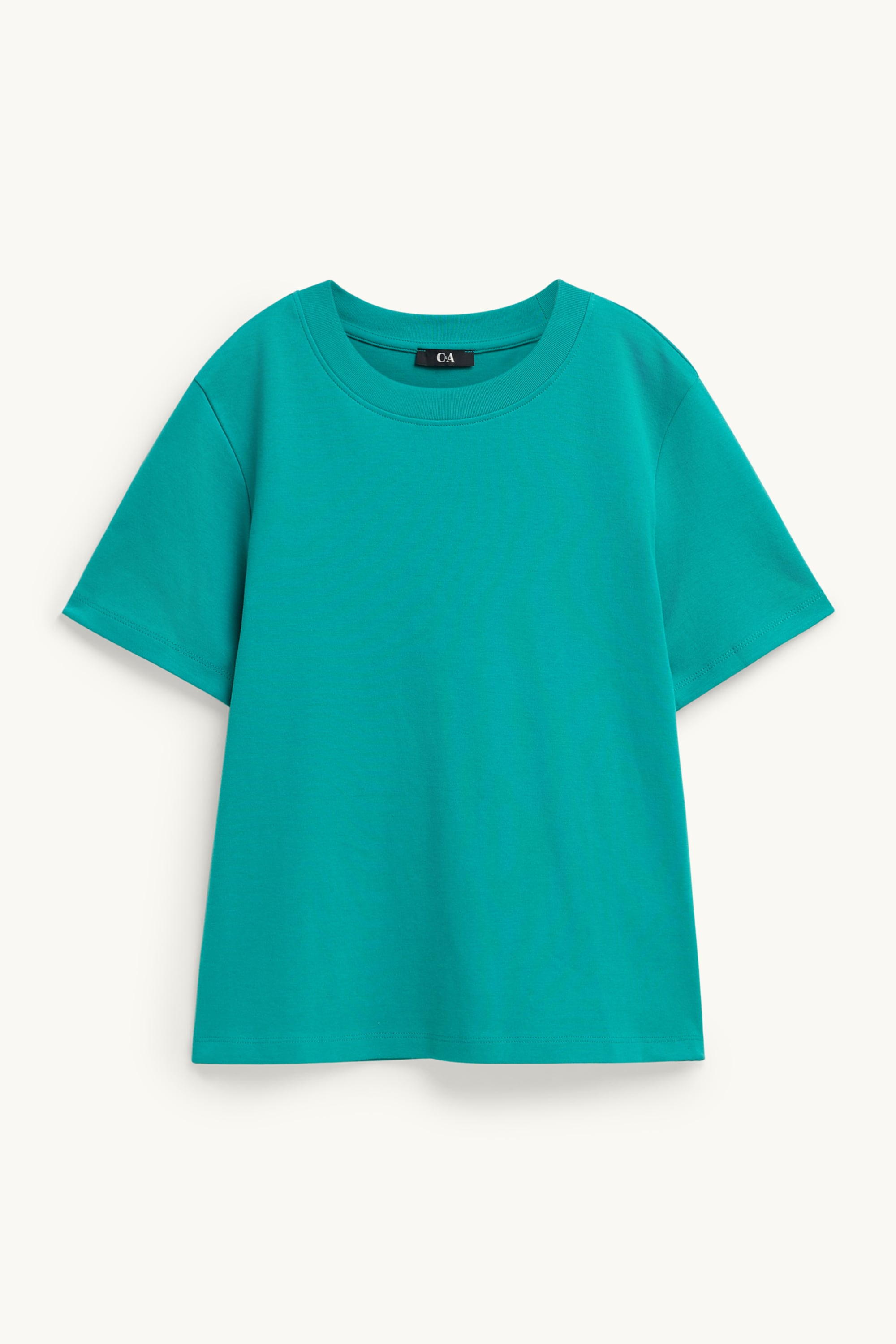 T-shirt - regular fit petrol