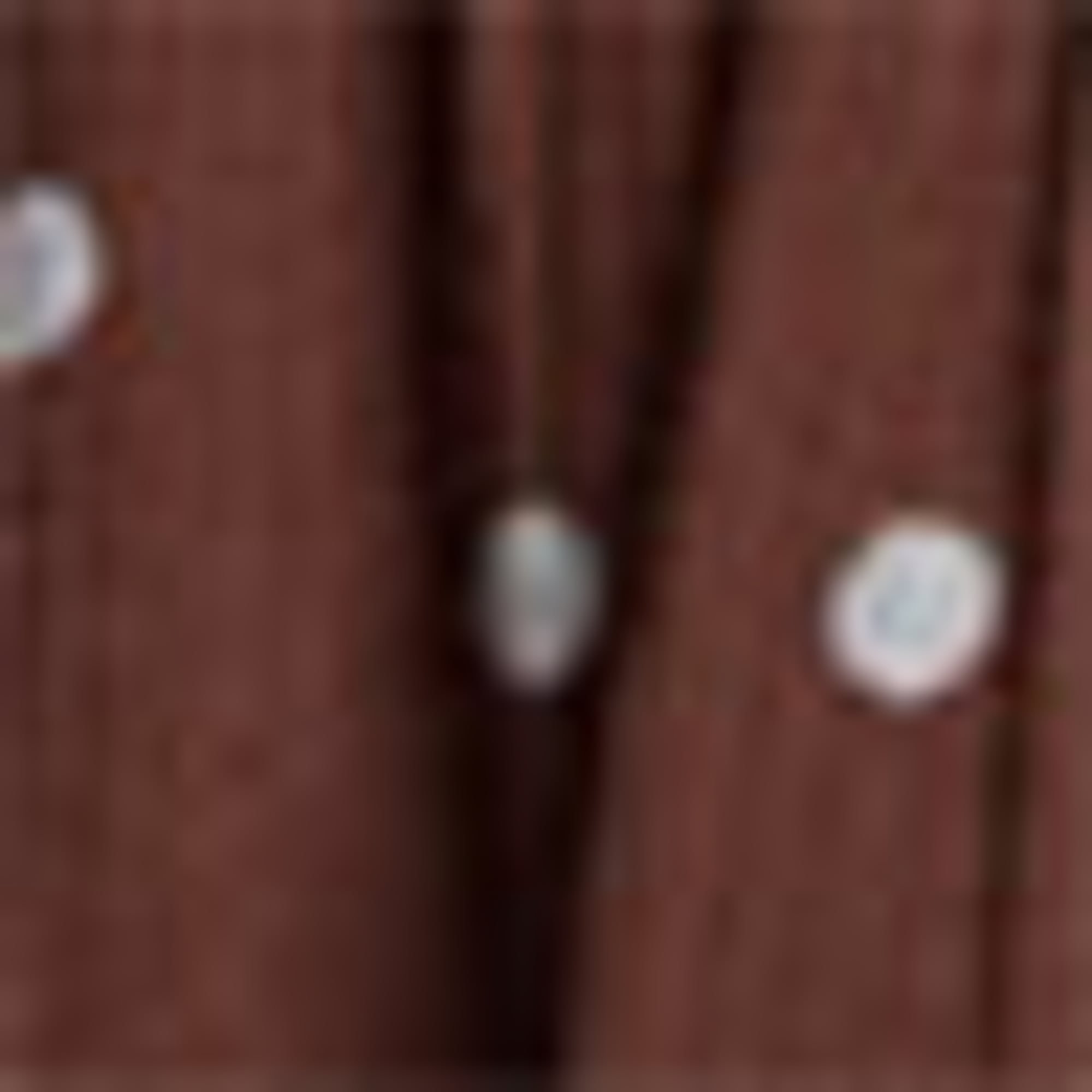 Skirt - polka dot dark brown