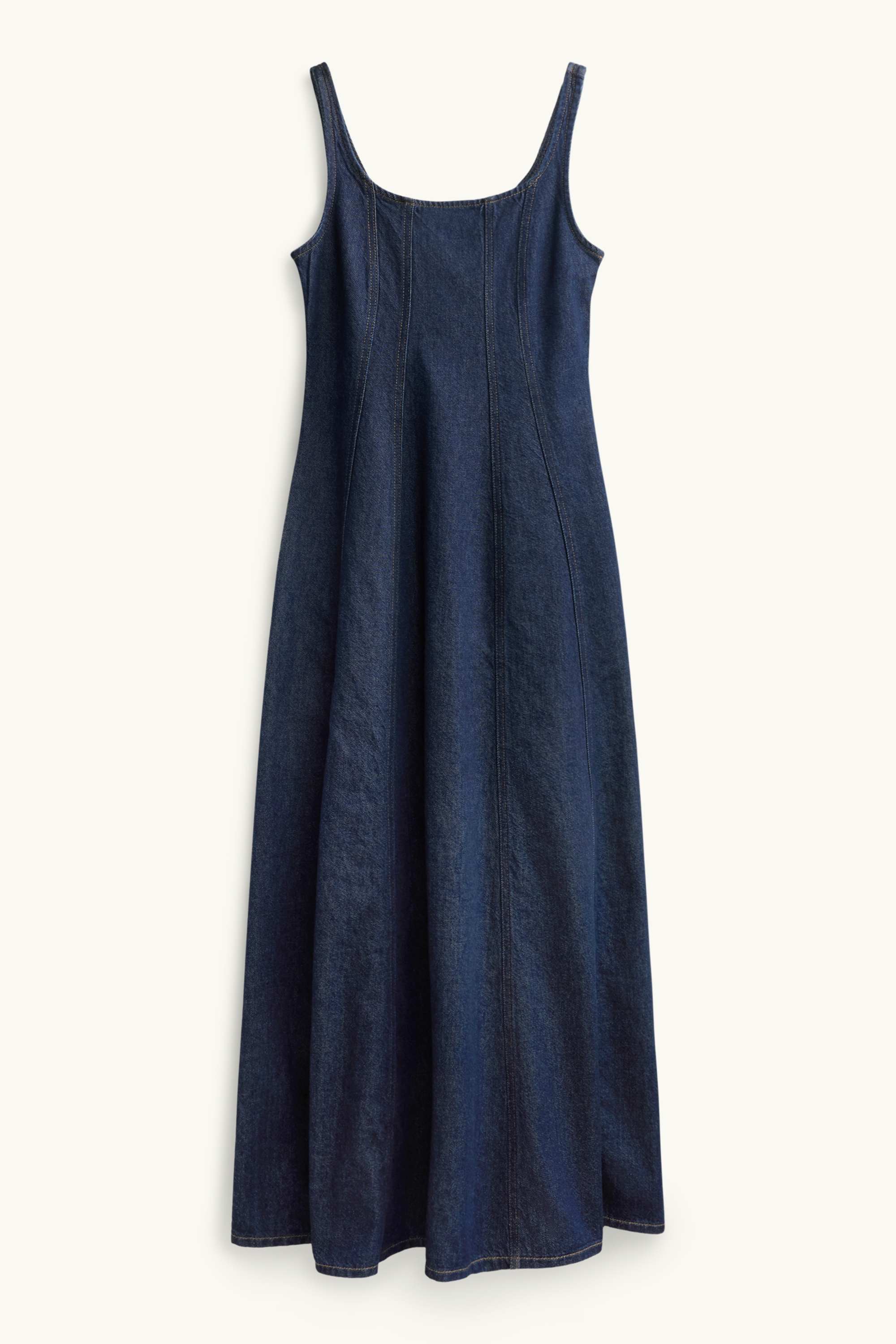 A-line dress - denim look denim-dark blue