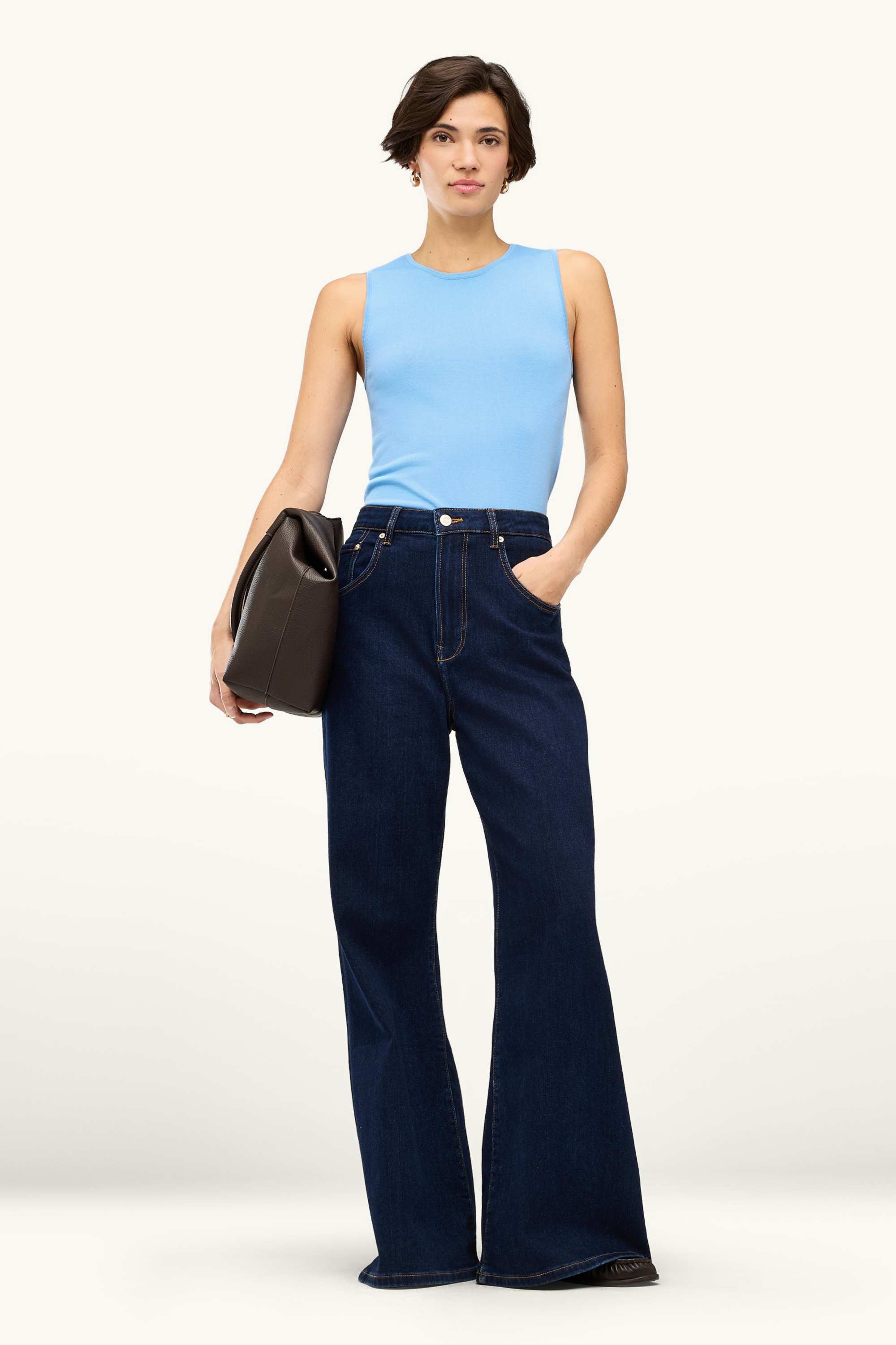 Slipover light blue