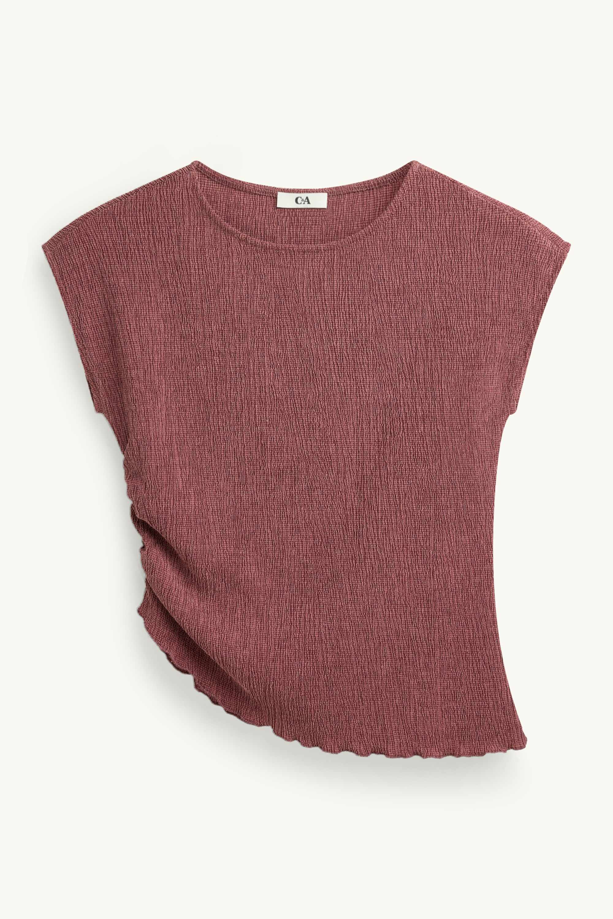 T-shirt bordeaux