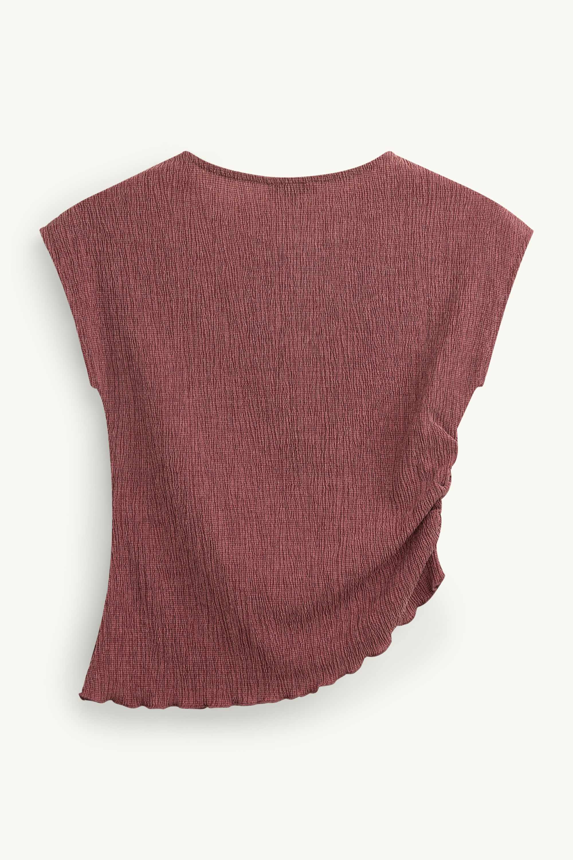 T-shirt bordeaux