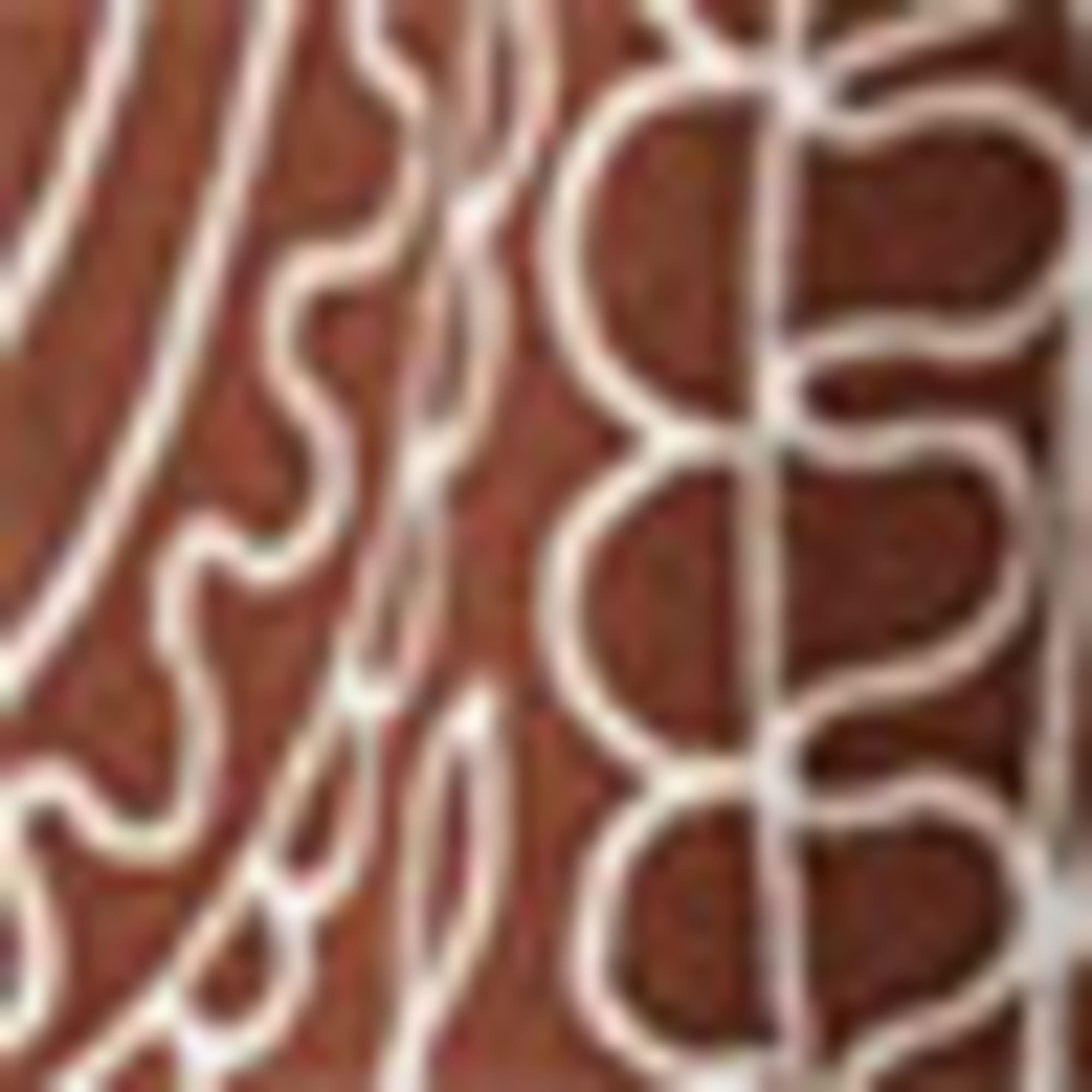 Cropped cloth trousers - high waist - palazzo - patterned brown