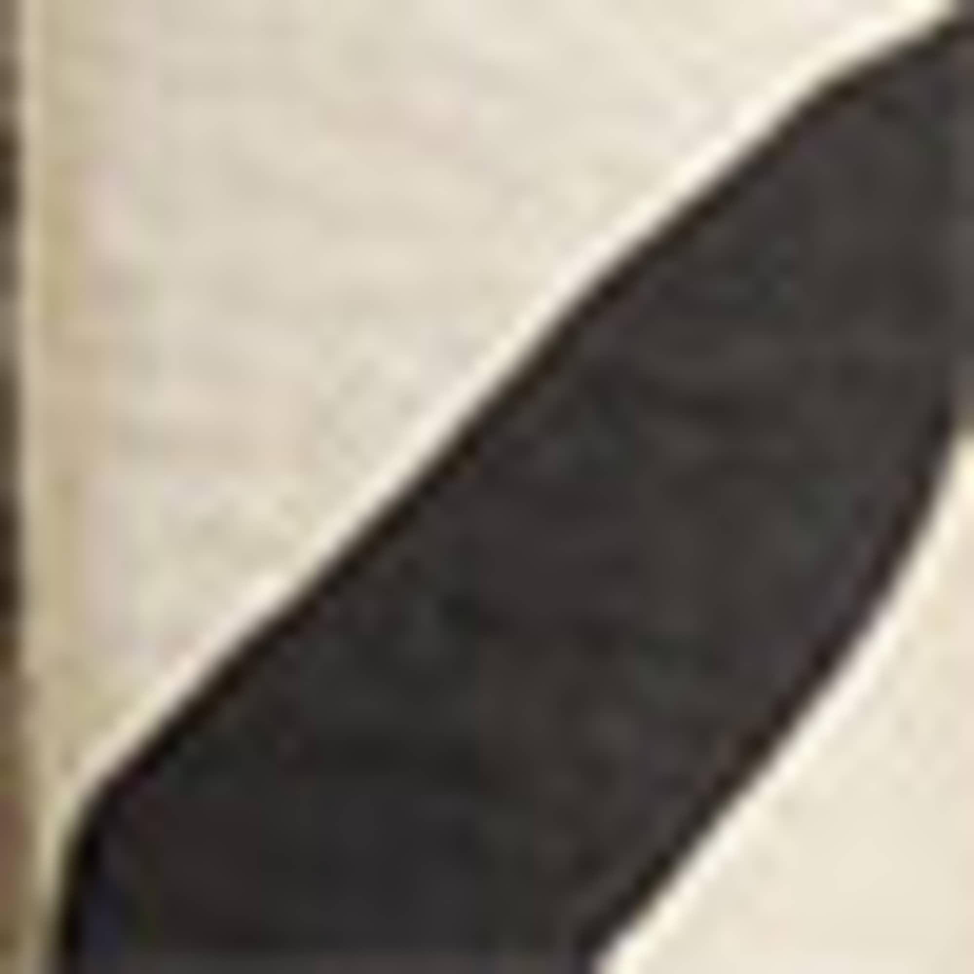 Dress - patterned black / beige
