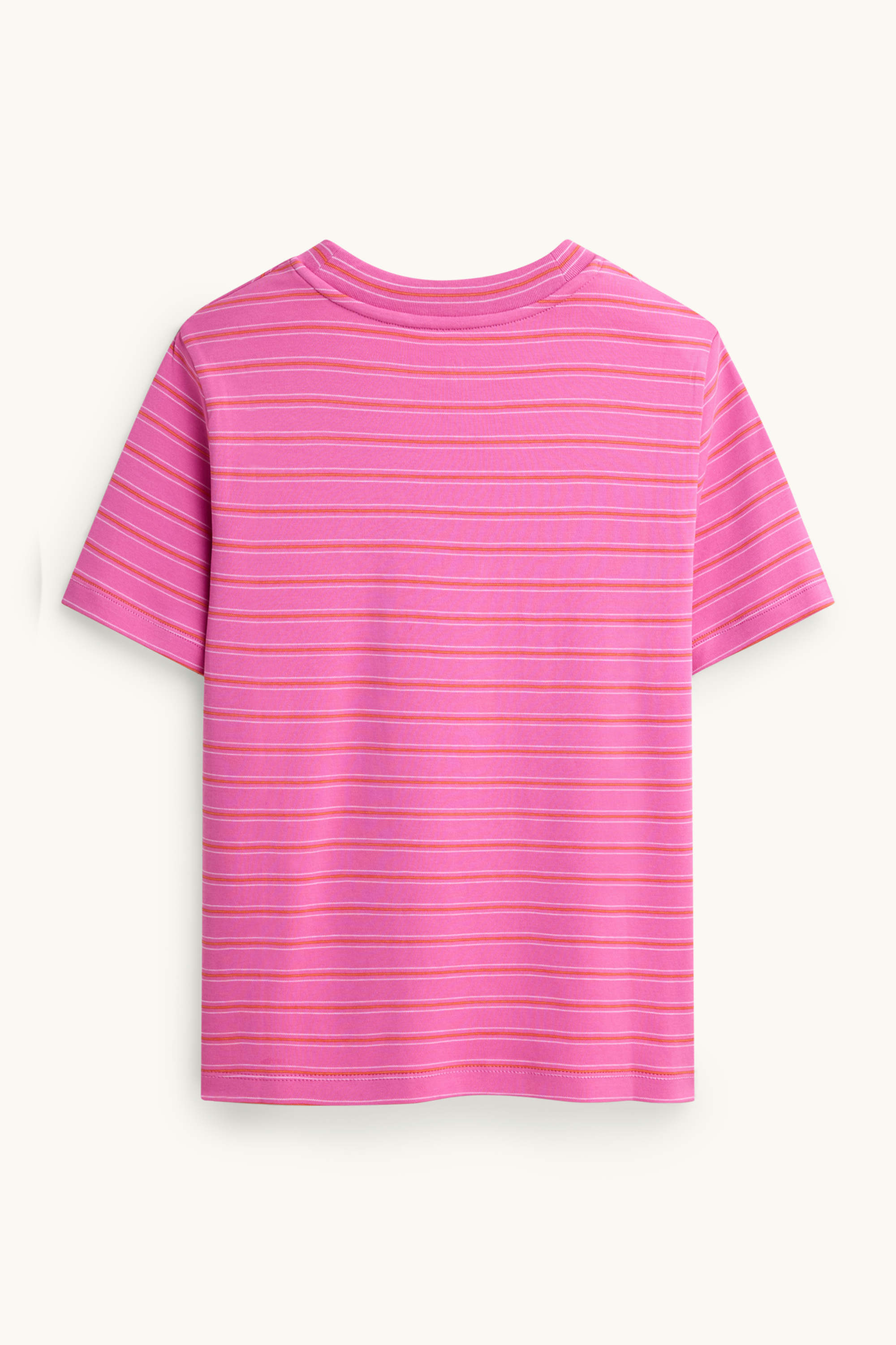 T-shirt - regular fit - striped pink