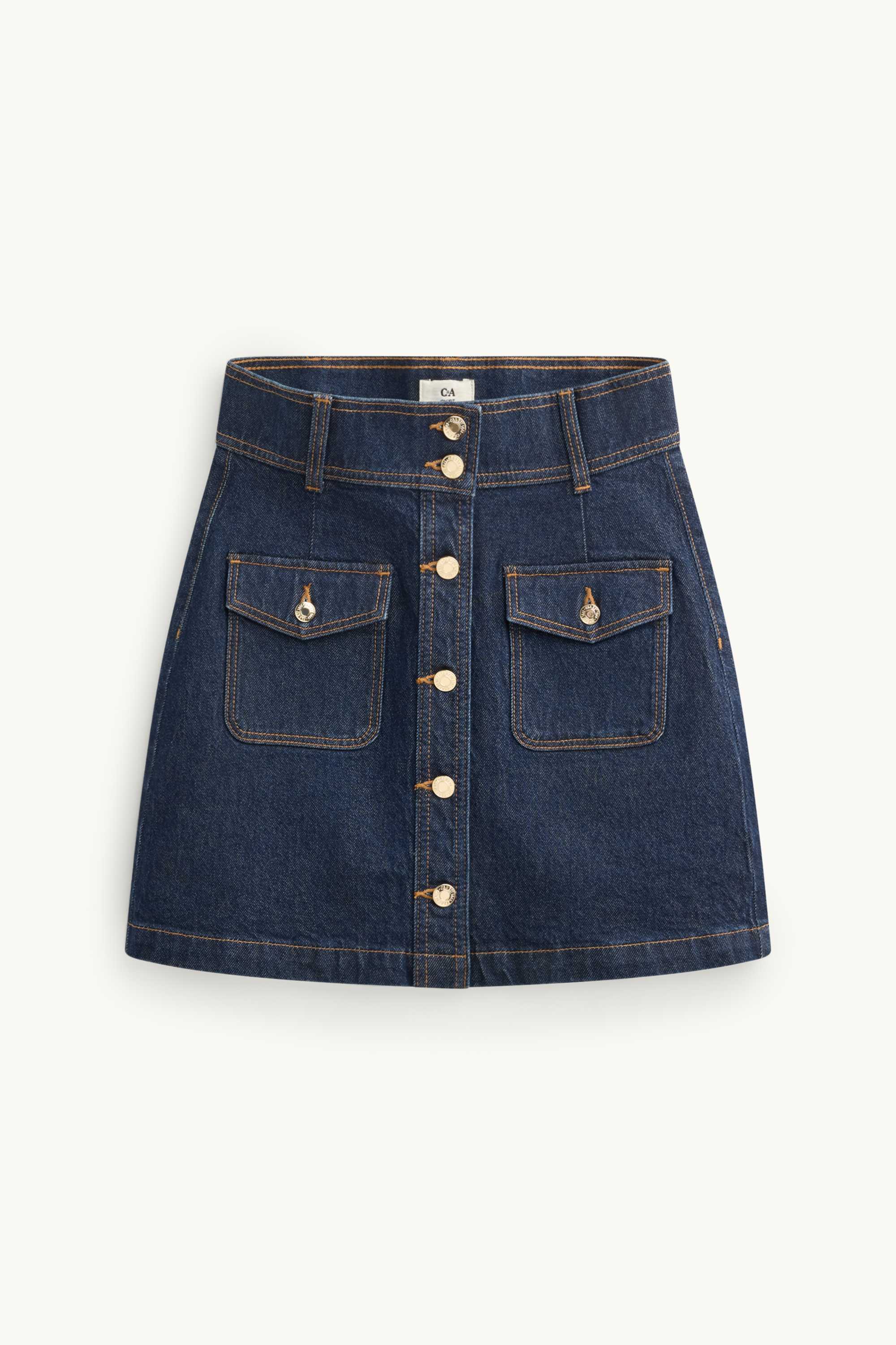Denim skirt denim-dark blue