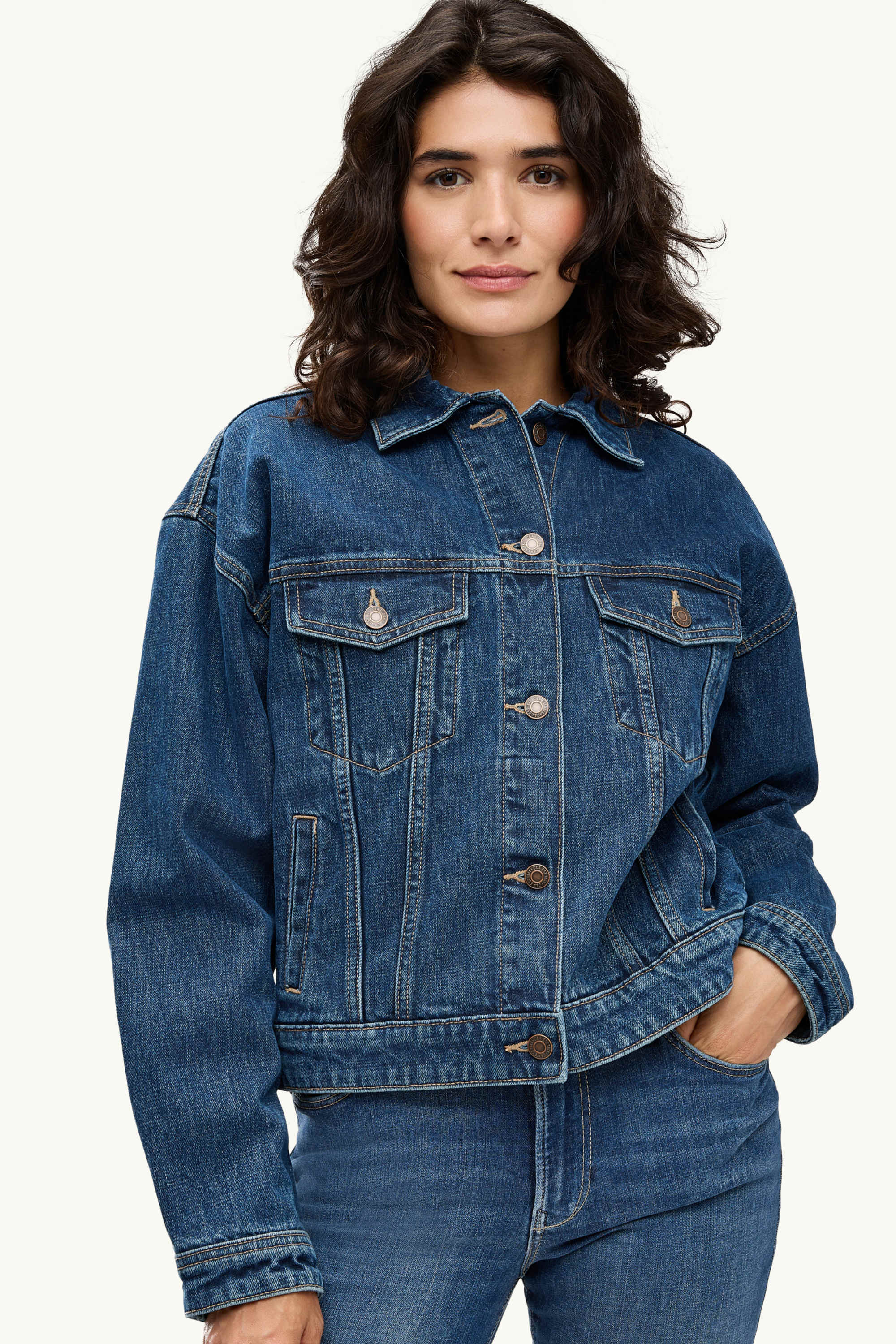 Denim jacket denim-dark blue