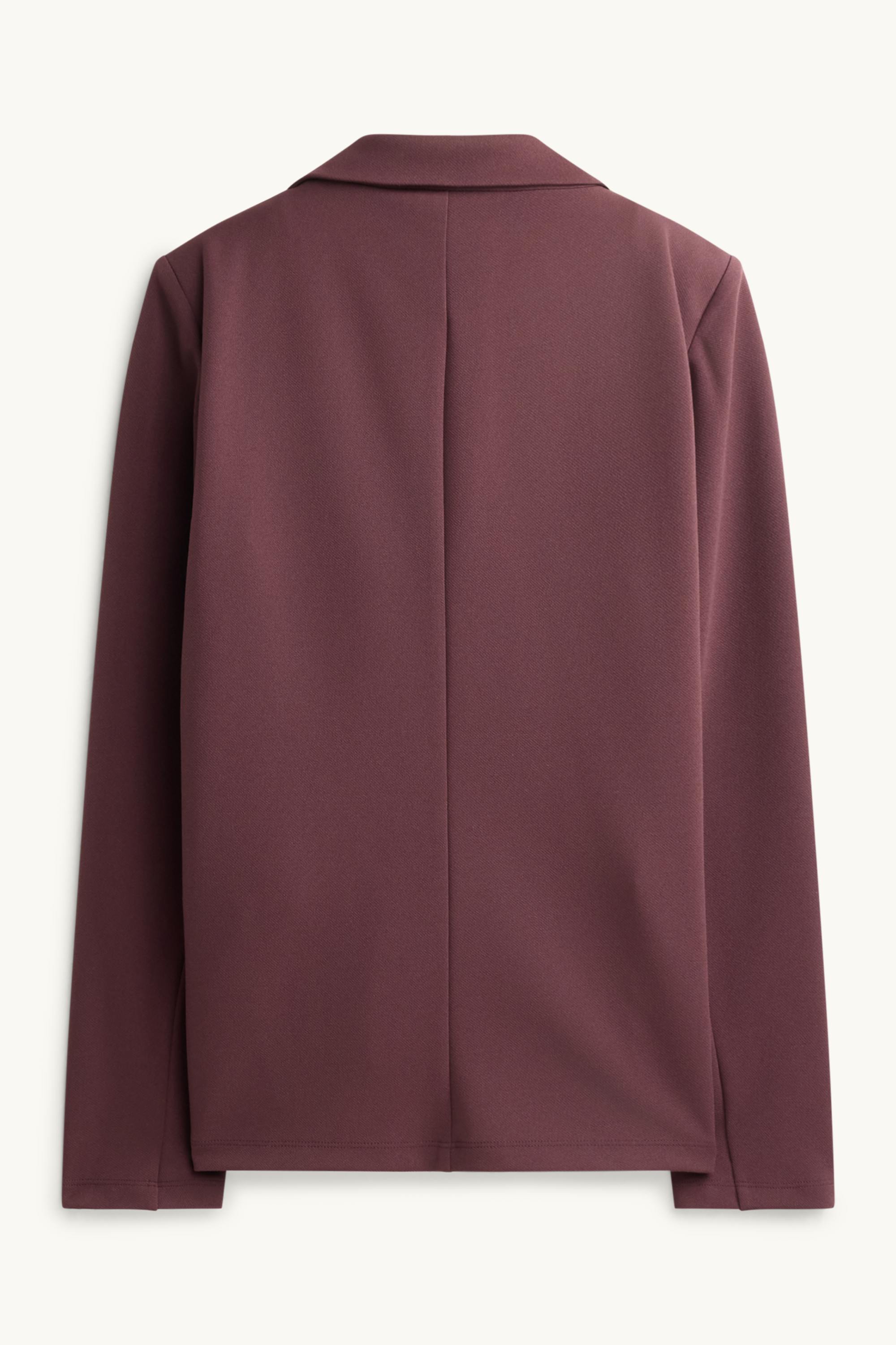 Blazer - regular fit dark brown