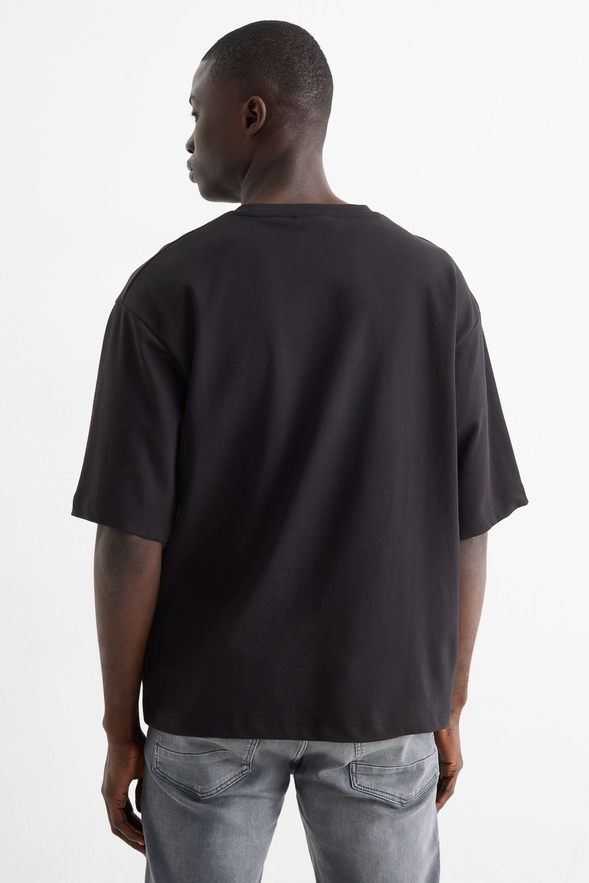 T-shirt - relaxed fit black