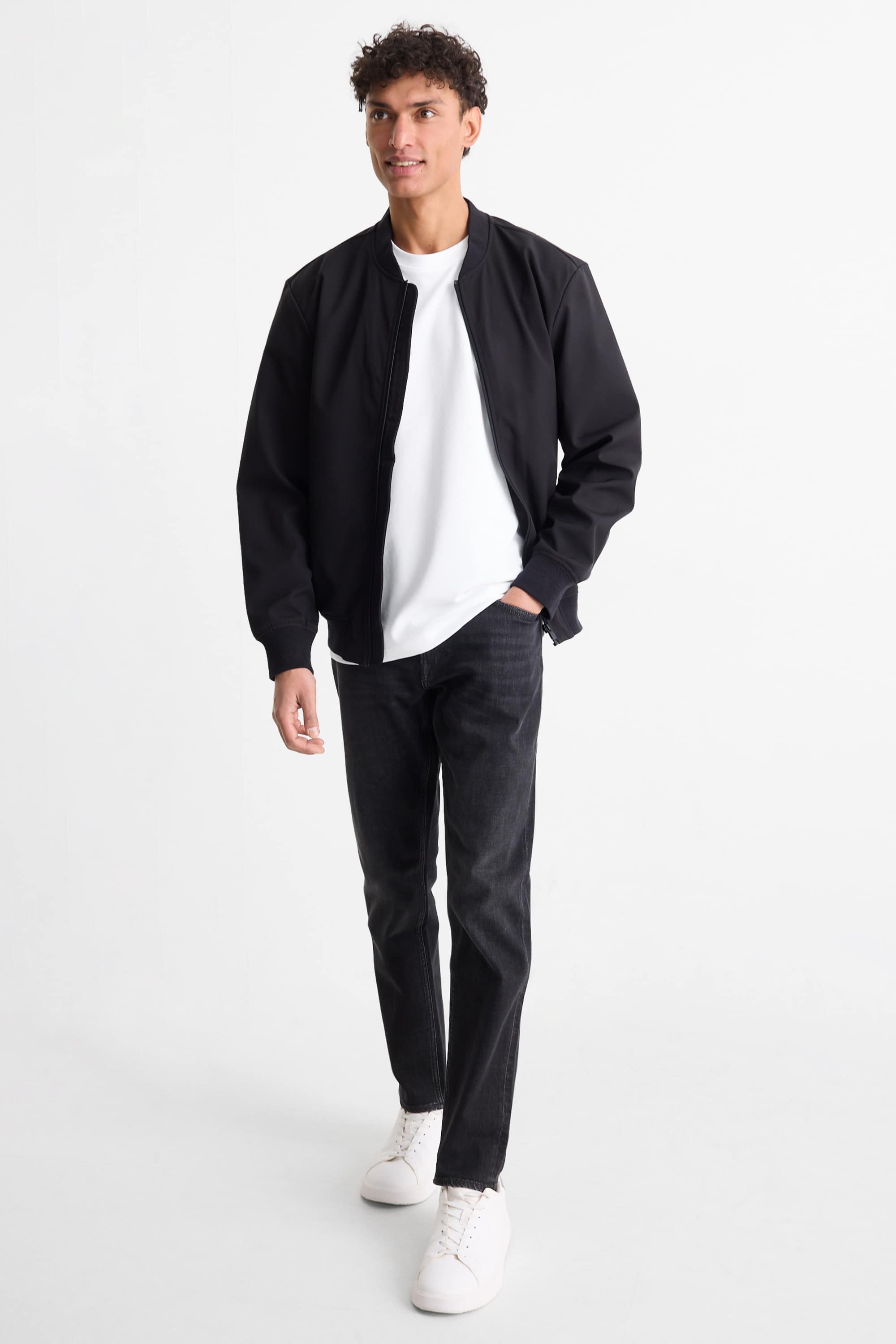 T-shirt - relaxed fit white