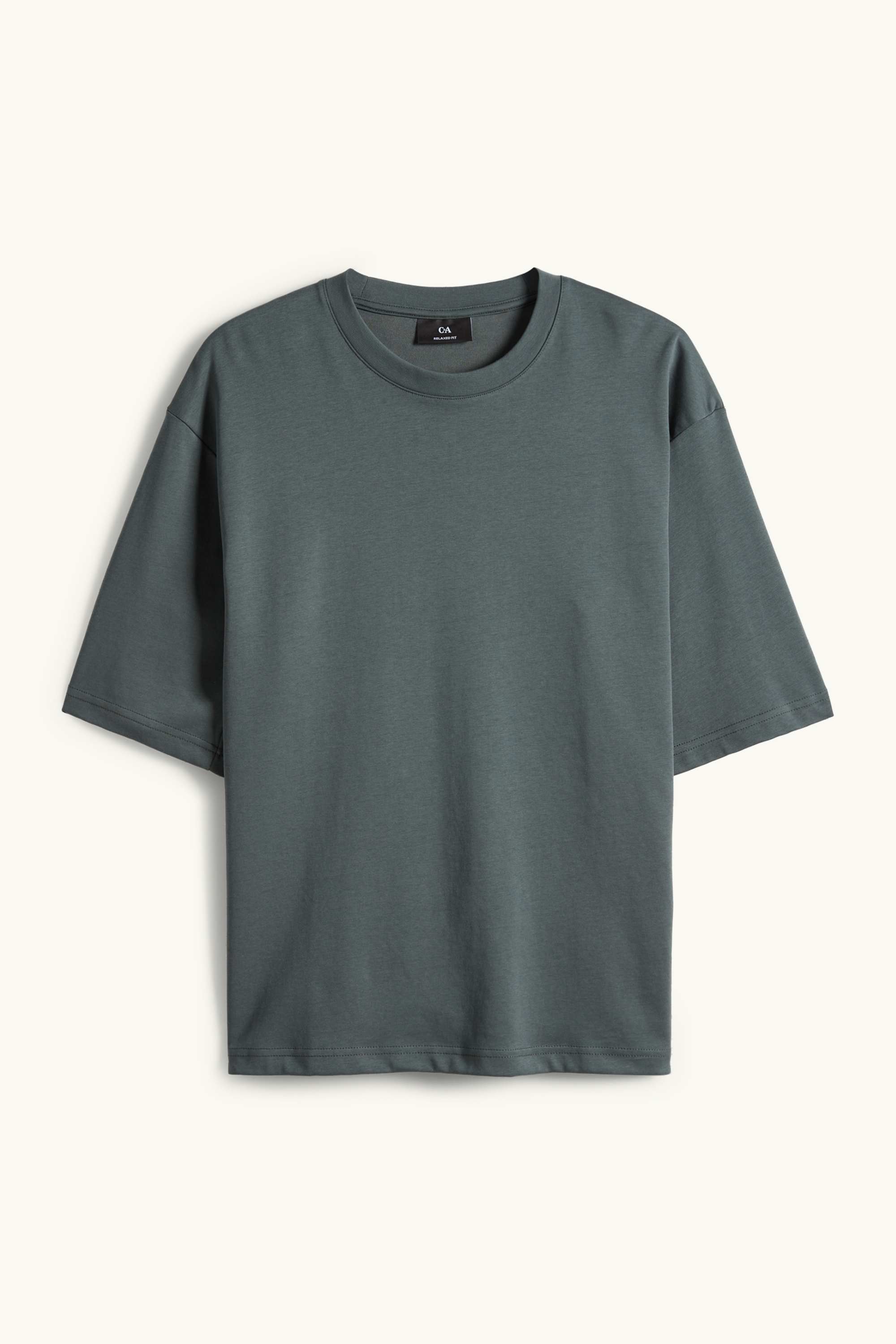 T-shirt - relaxed fit dark green