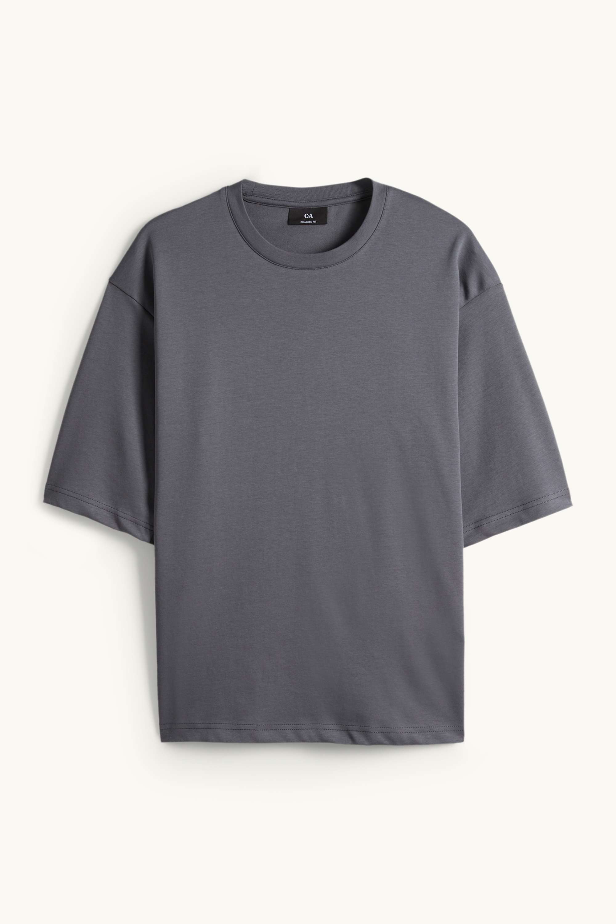 T-shirt - relaxed fit dark gray