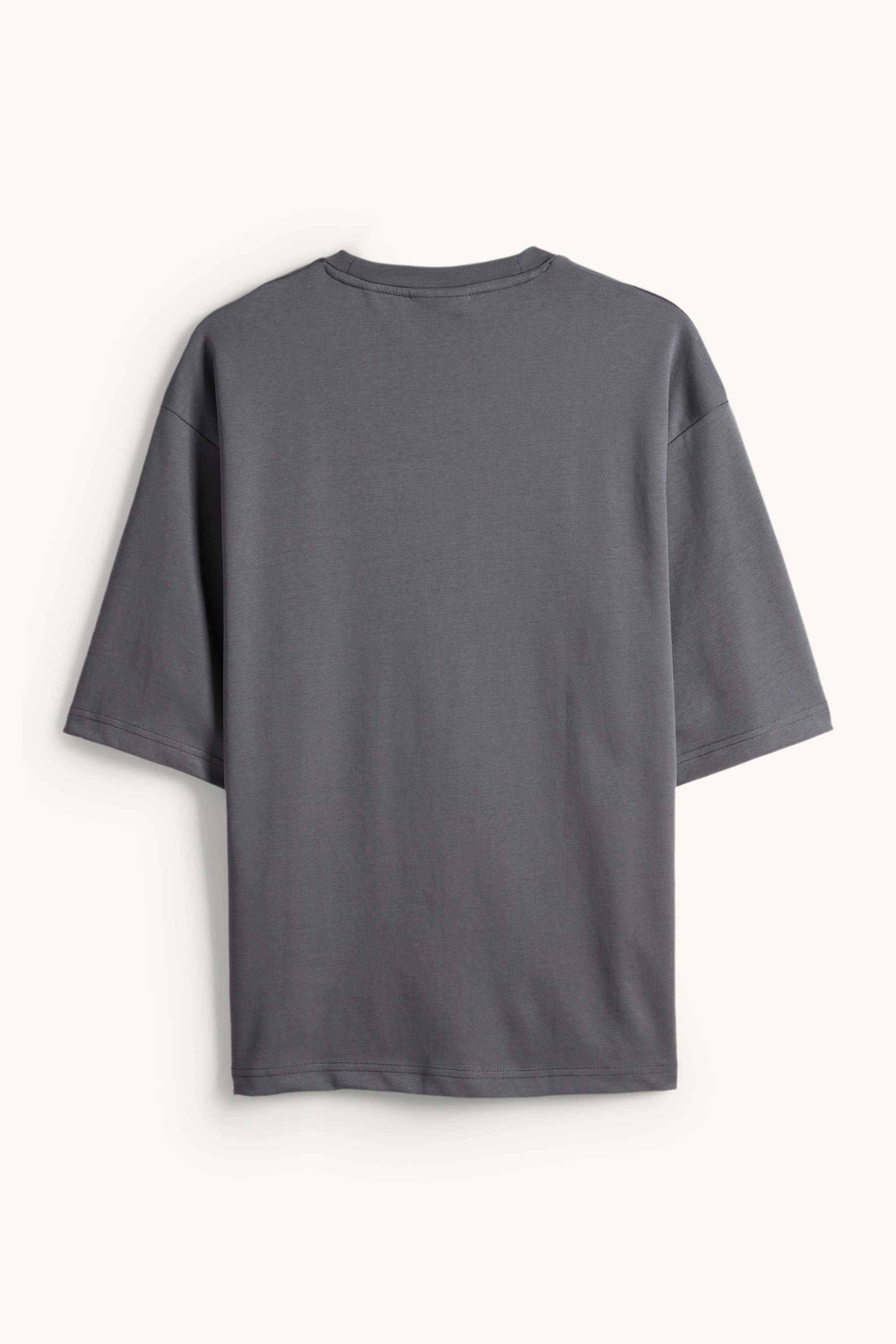 T-shirt - relaxed fit dark gray
