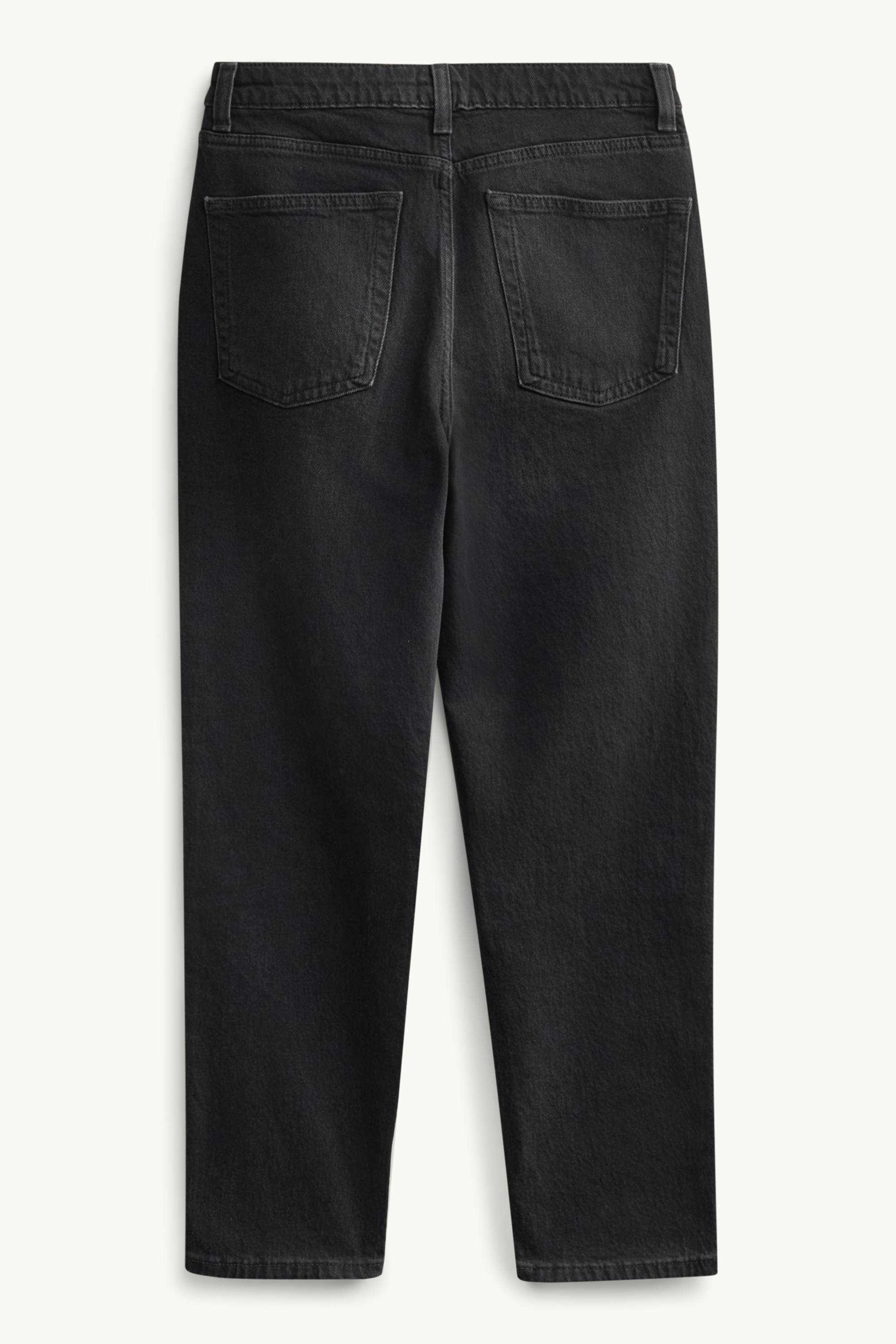Mom jeans - high waist - LYCRA® denim-dark gray