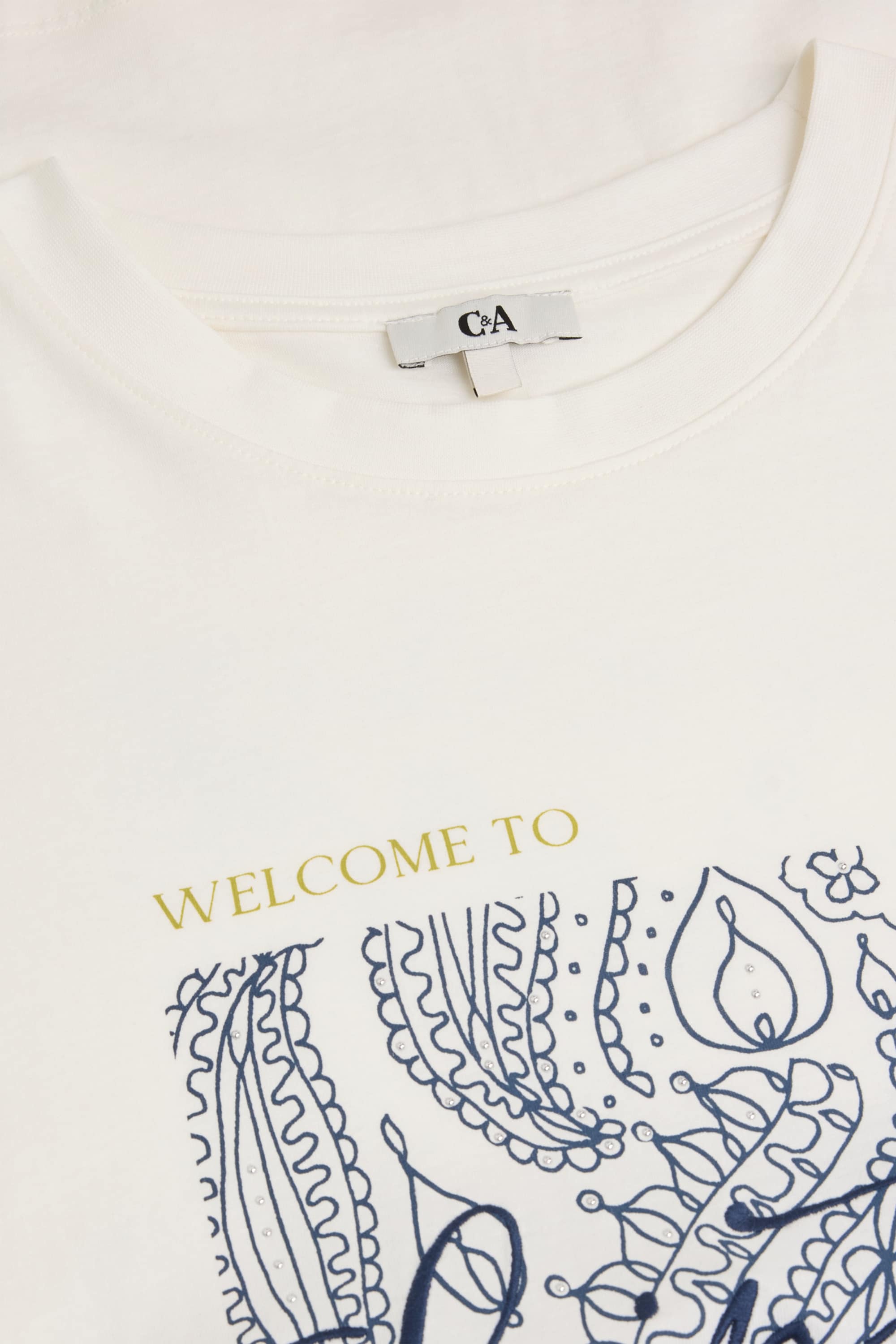 T-shirt - regular fit white