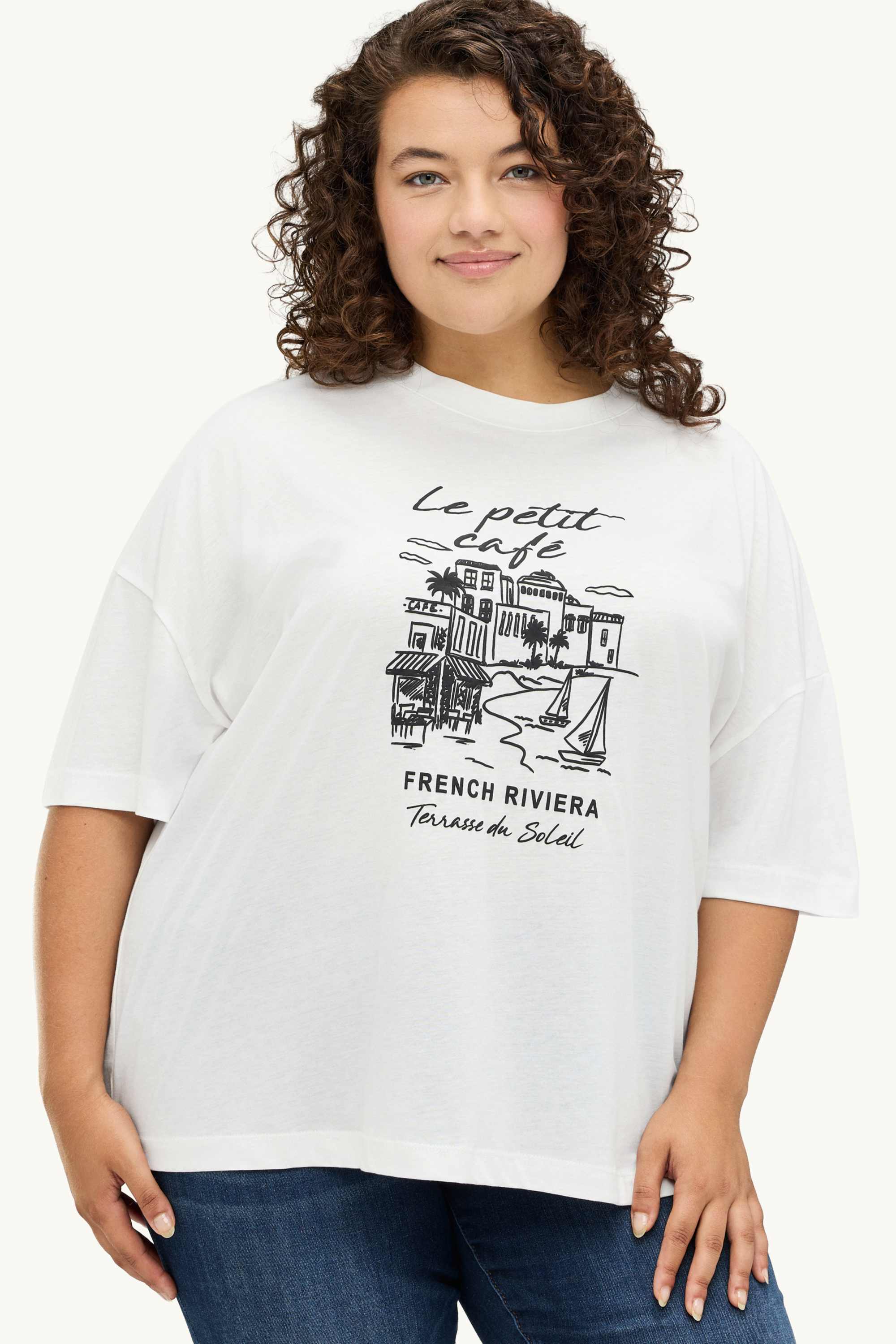 T-shirt - regular fit white