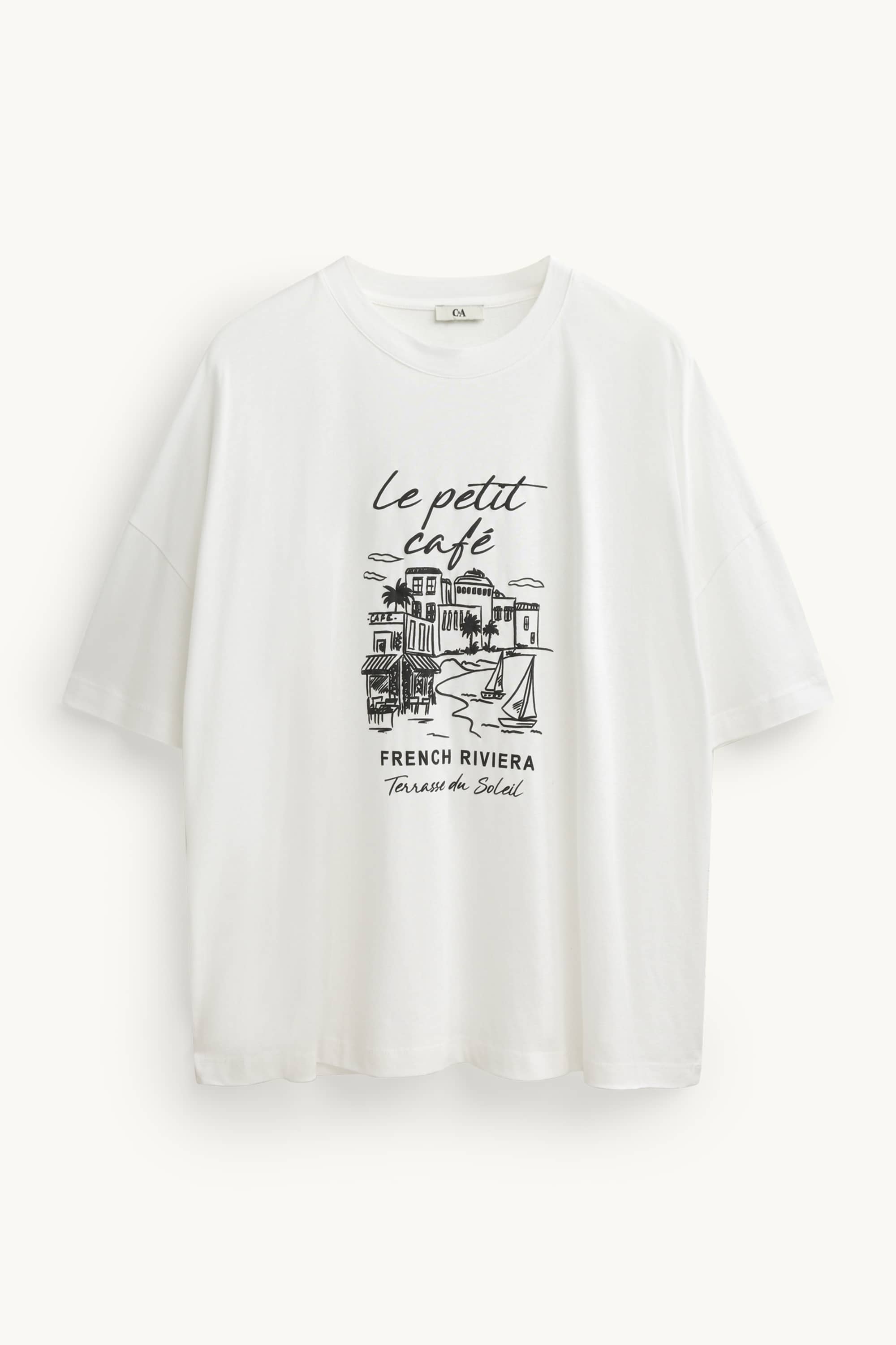T-shirt - regular fit white