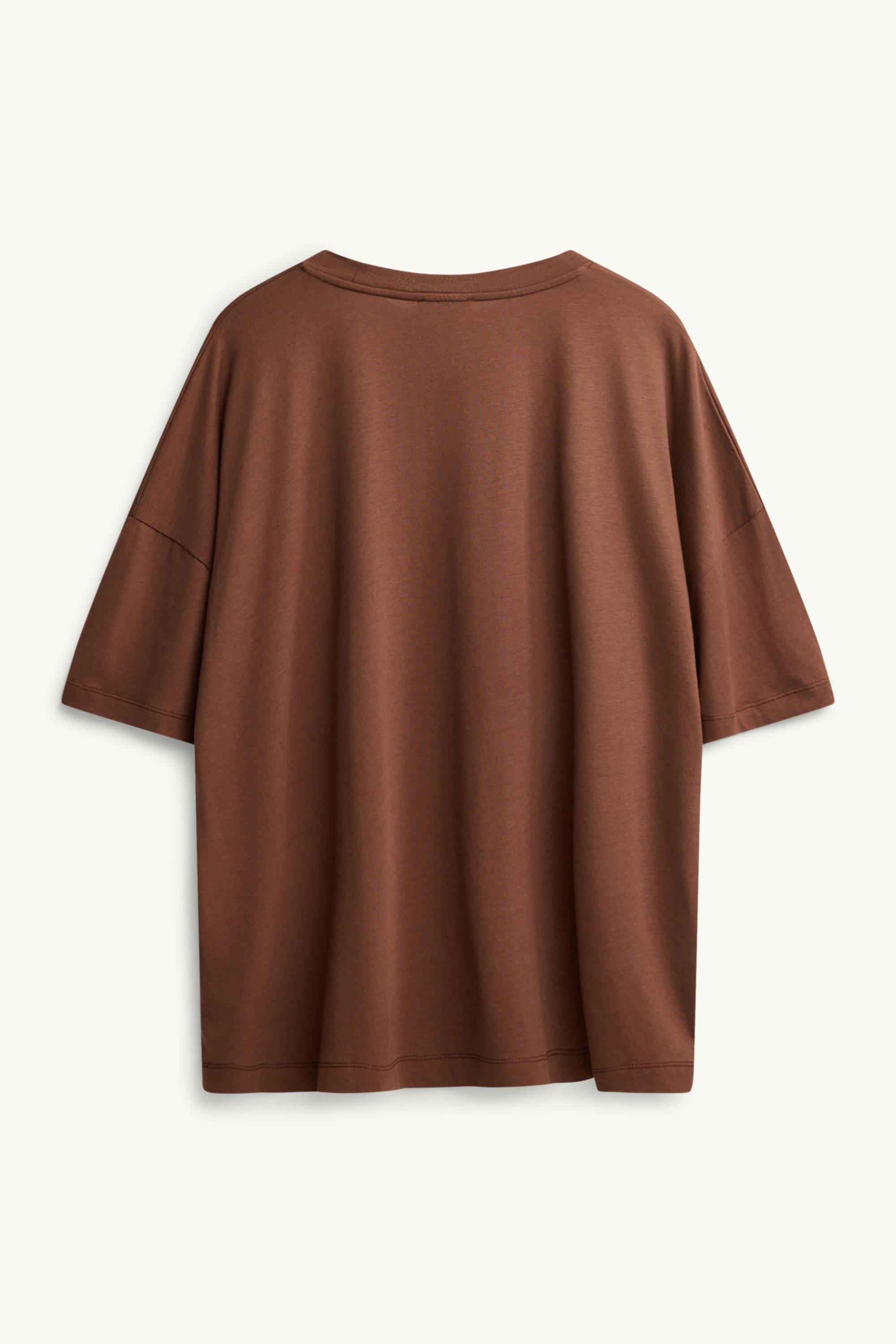 T-shirt - regular fit brown