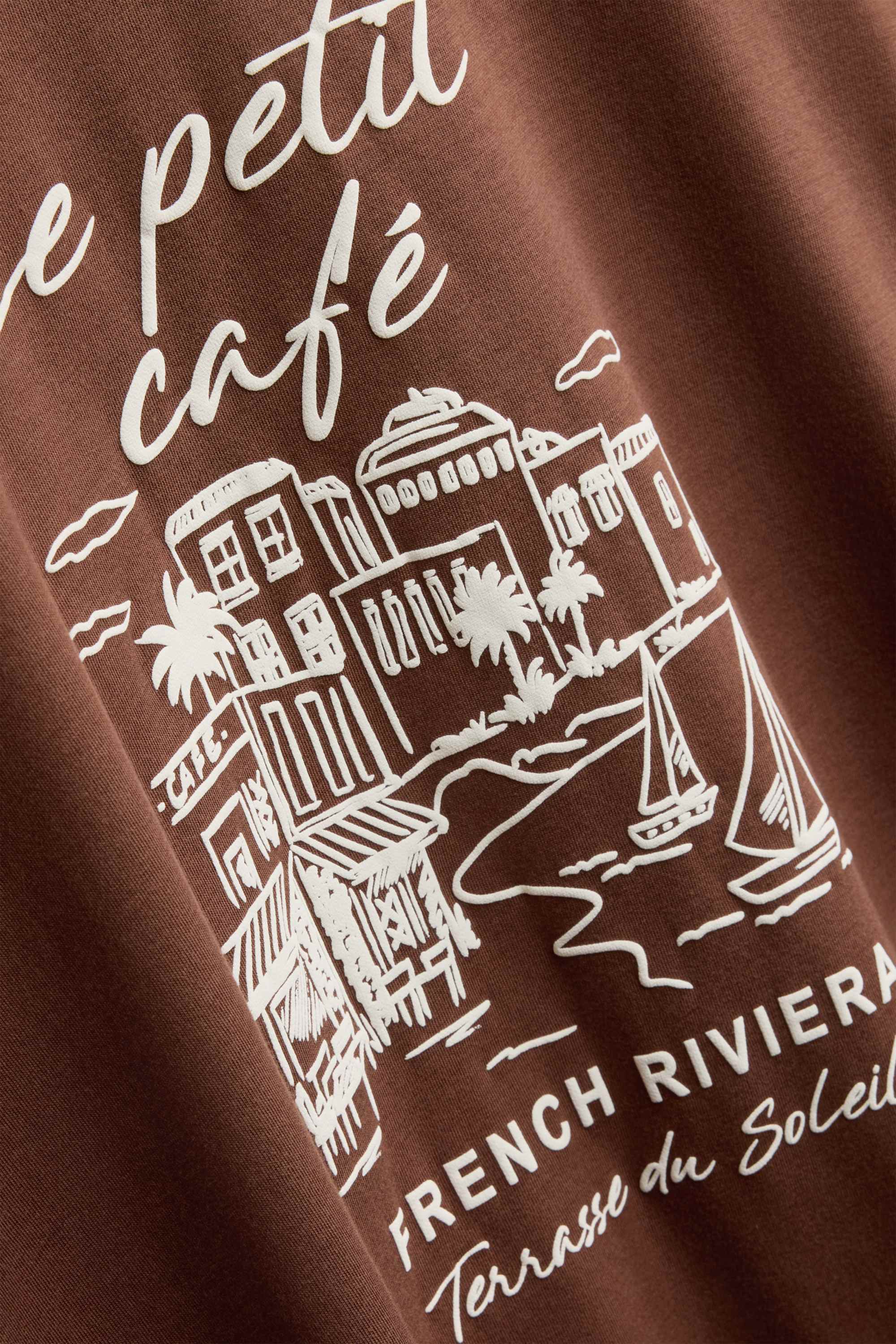 T-shirt - regular fit brown