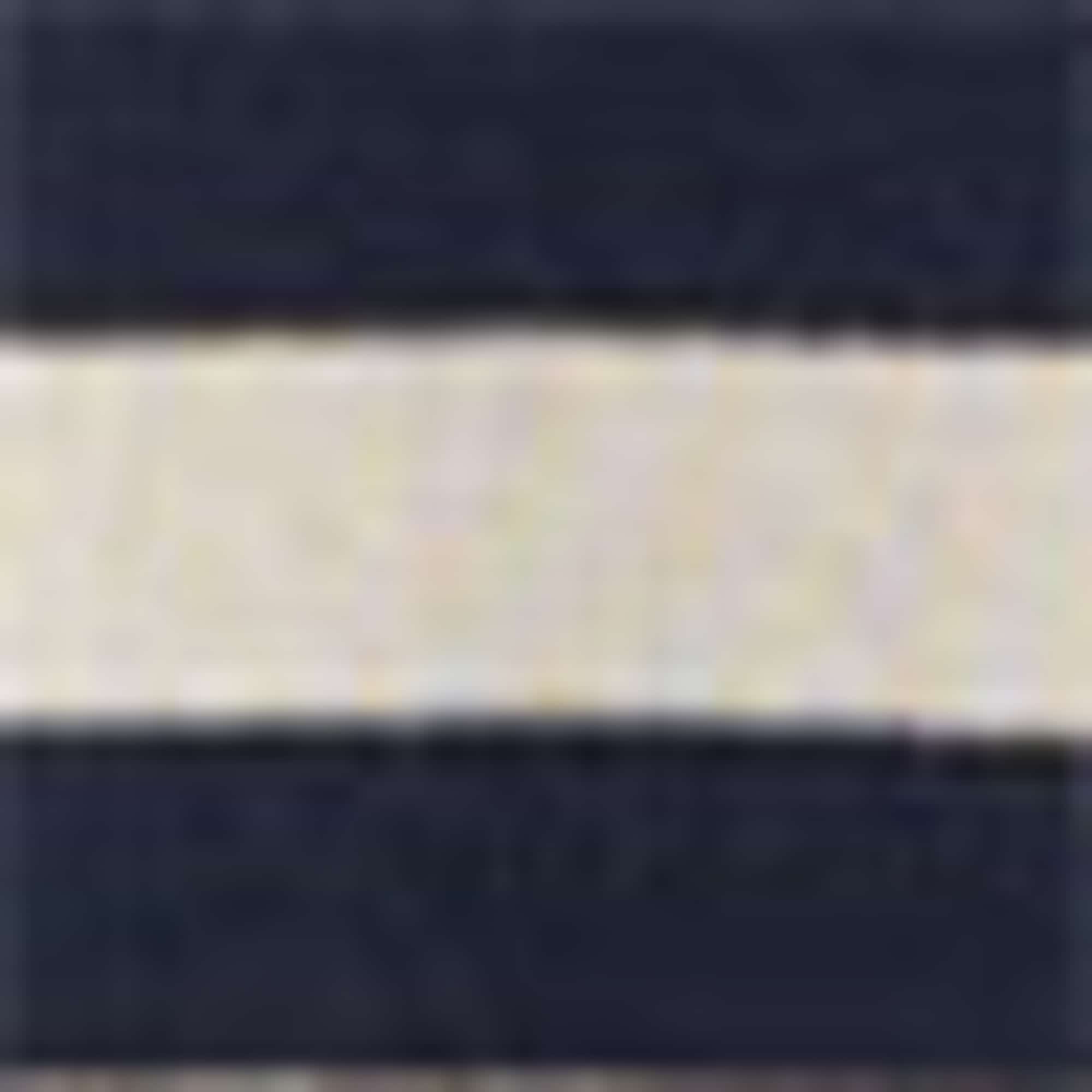 Dress - straight fit - striped blue / white