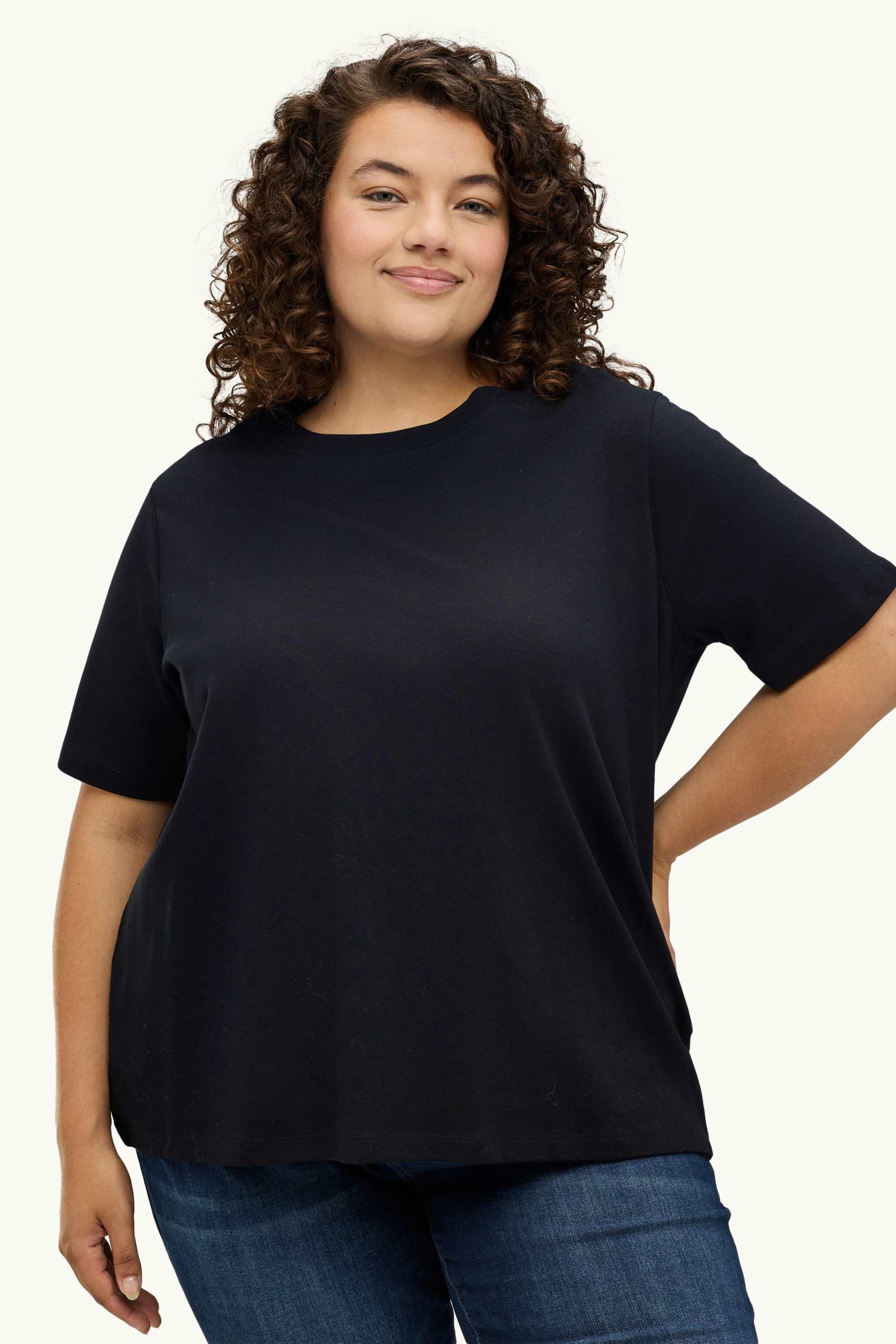 T-shirt - regular fit black