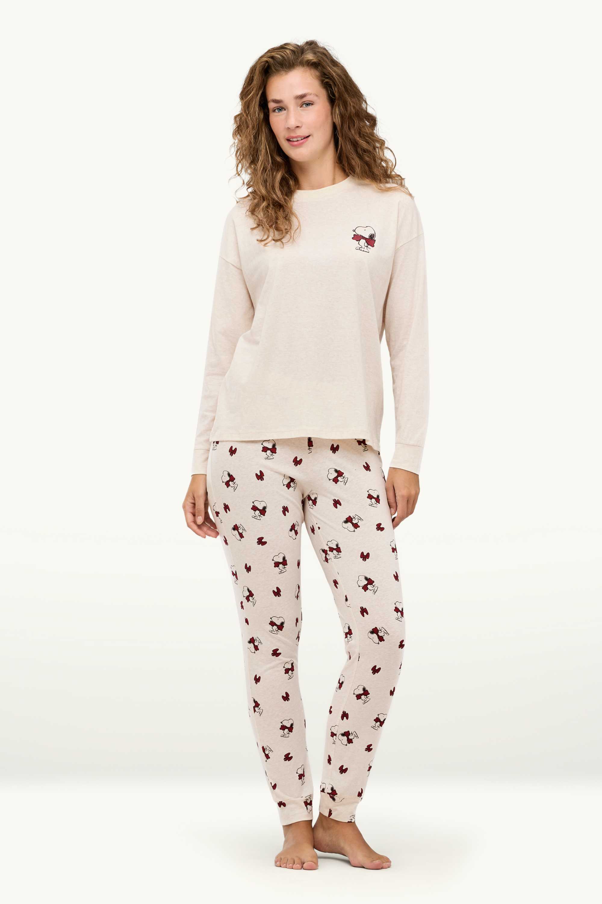 Pyjamas - Snoopy beige