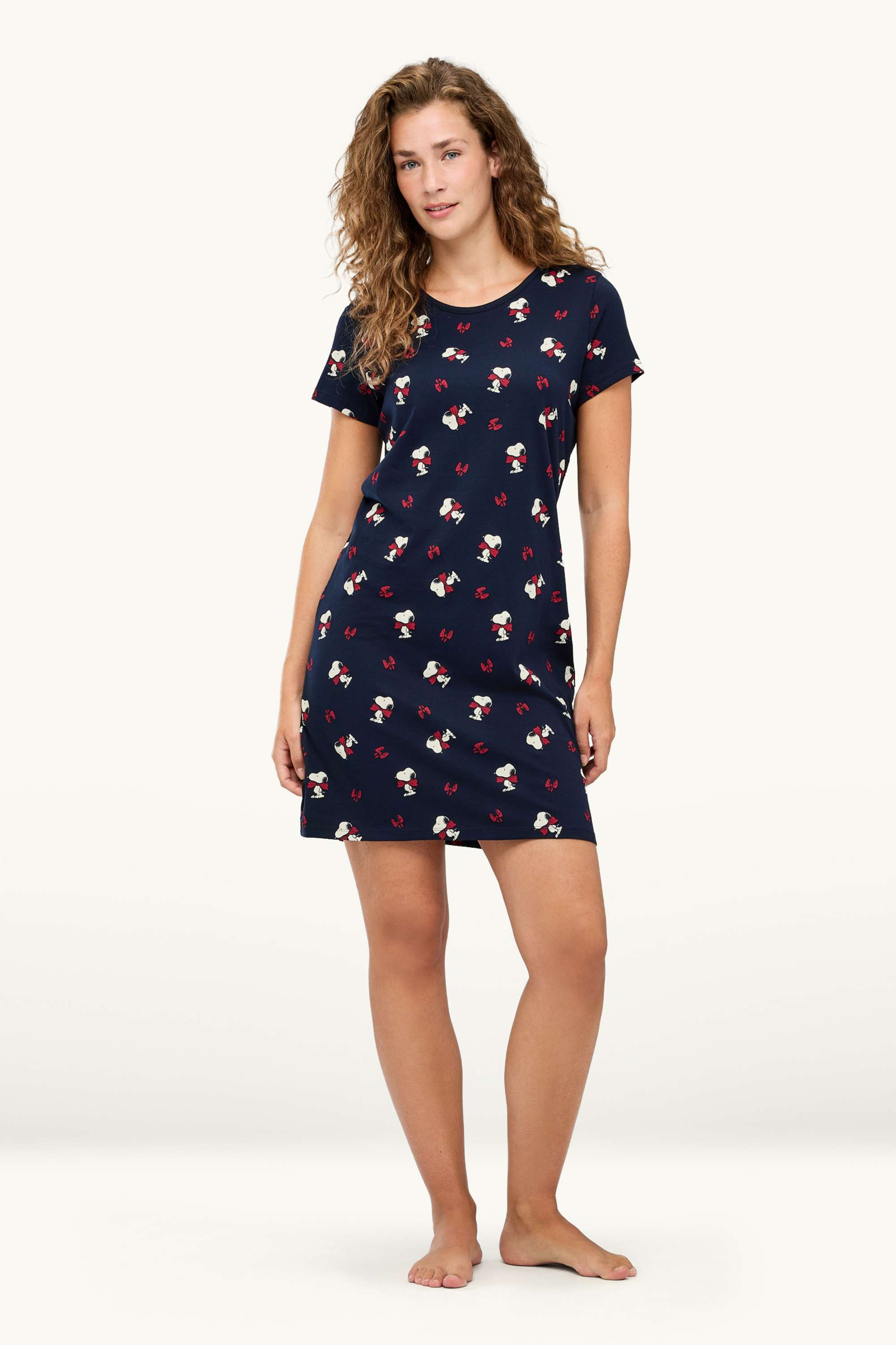 Nightdress - Snoopy dark blue