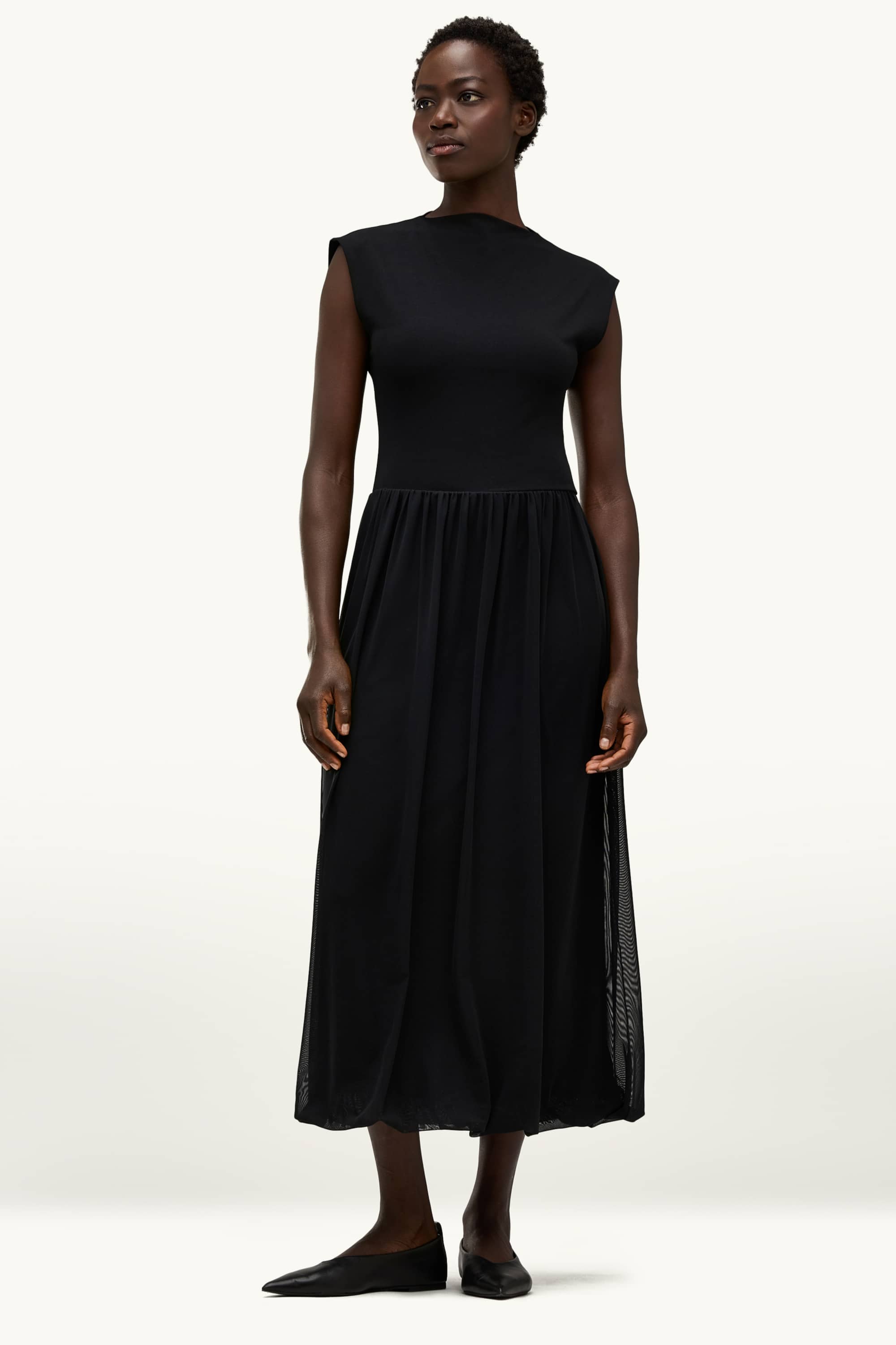 Dress - straight fit black