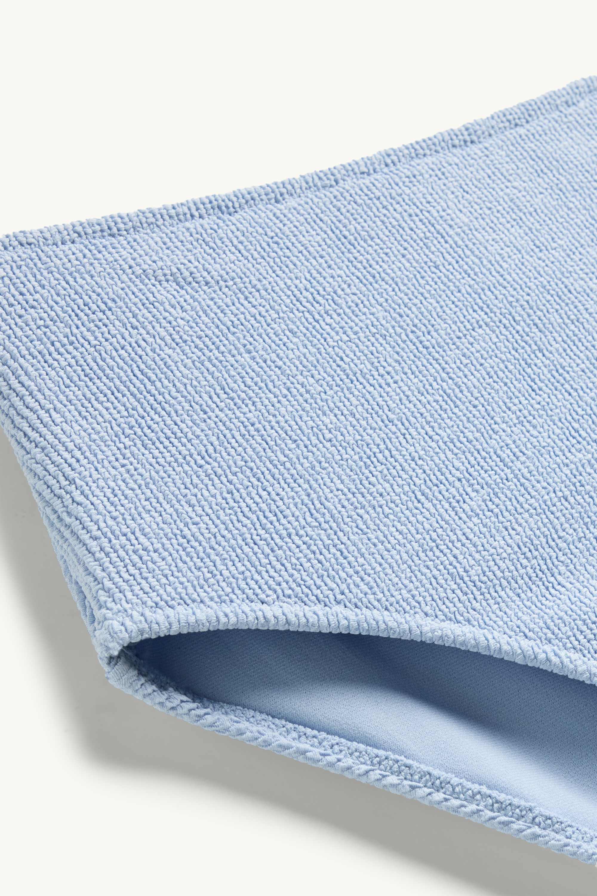 Bikini bottoms - high waist - LYCRA® XTRA LIFE™ light blue