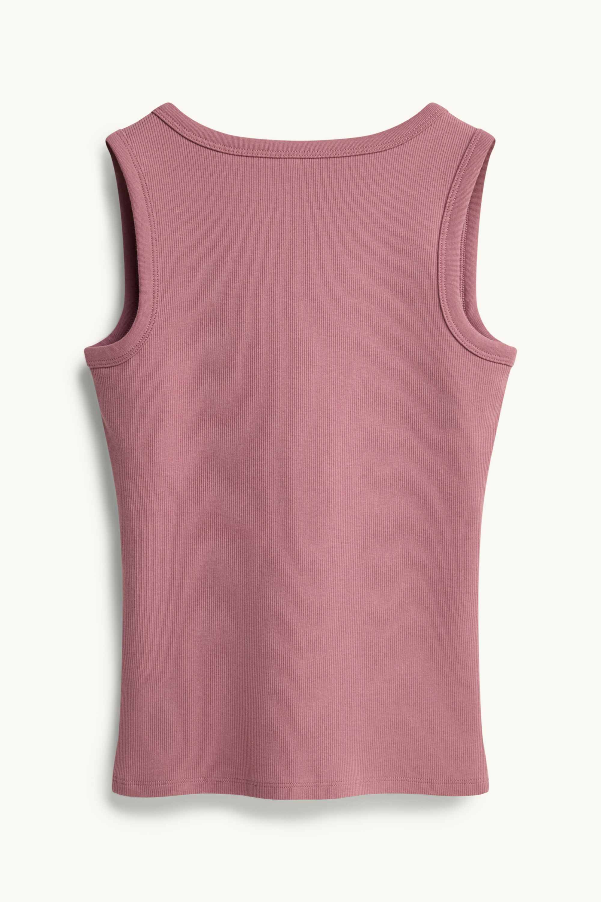 Top with integral bra pink