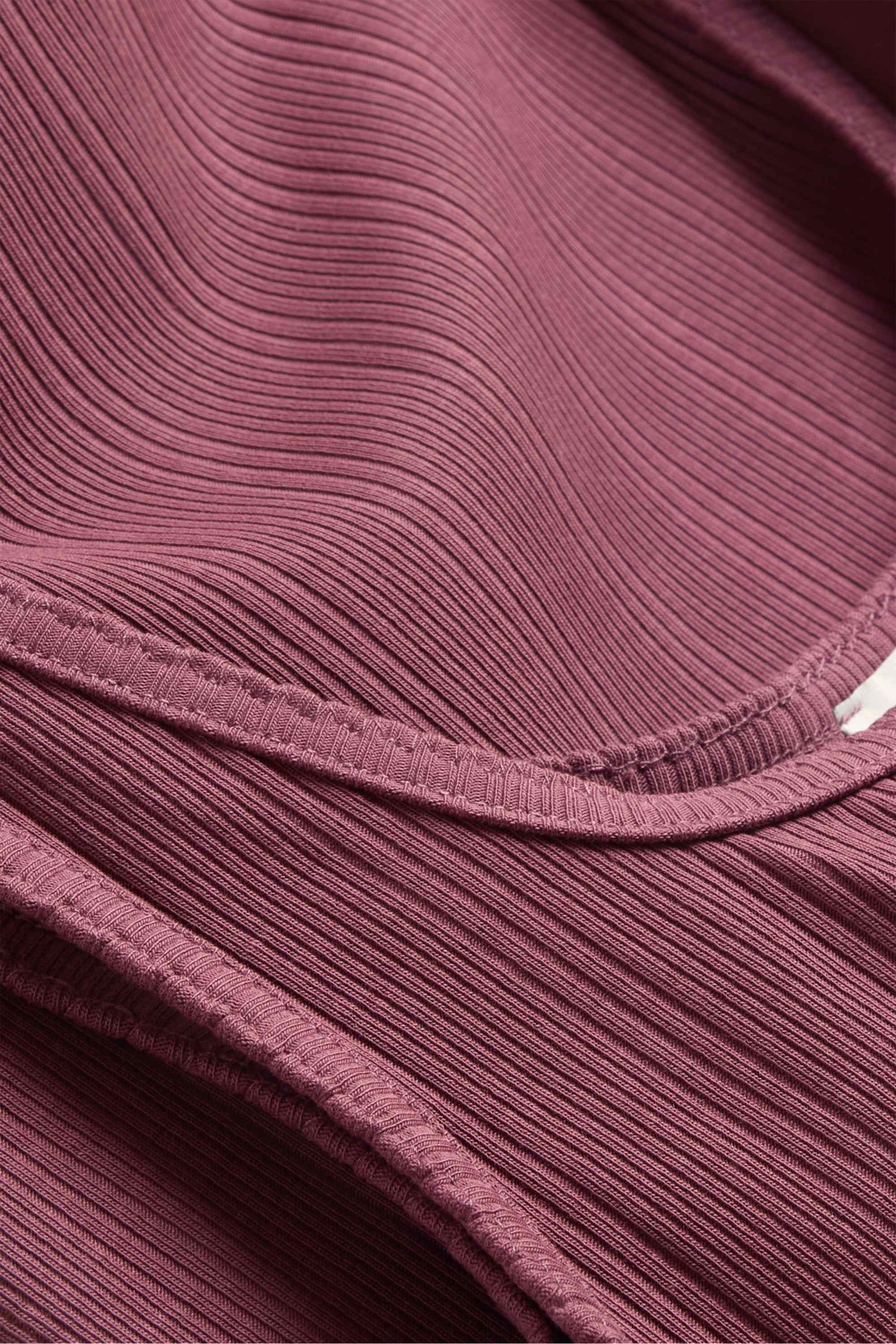 Top - ribbed red