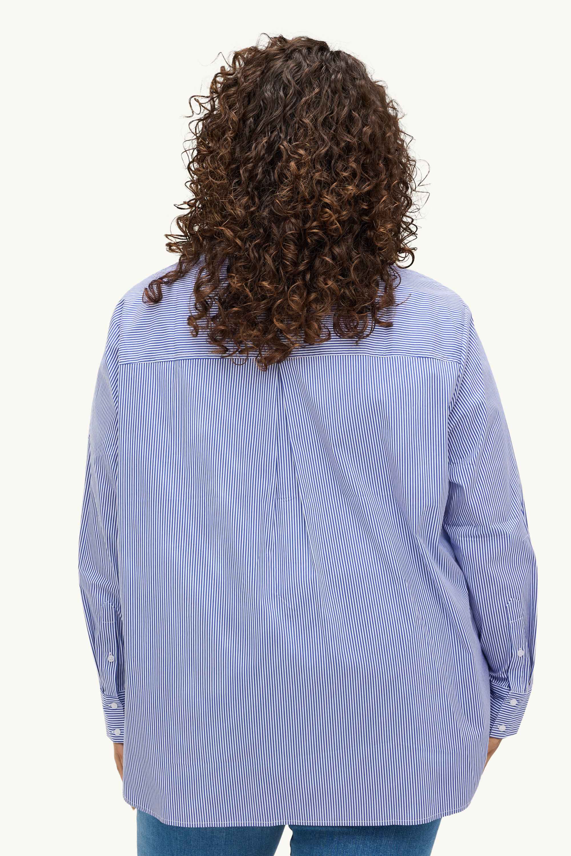 Shirt blouse - striped blue / white